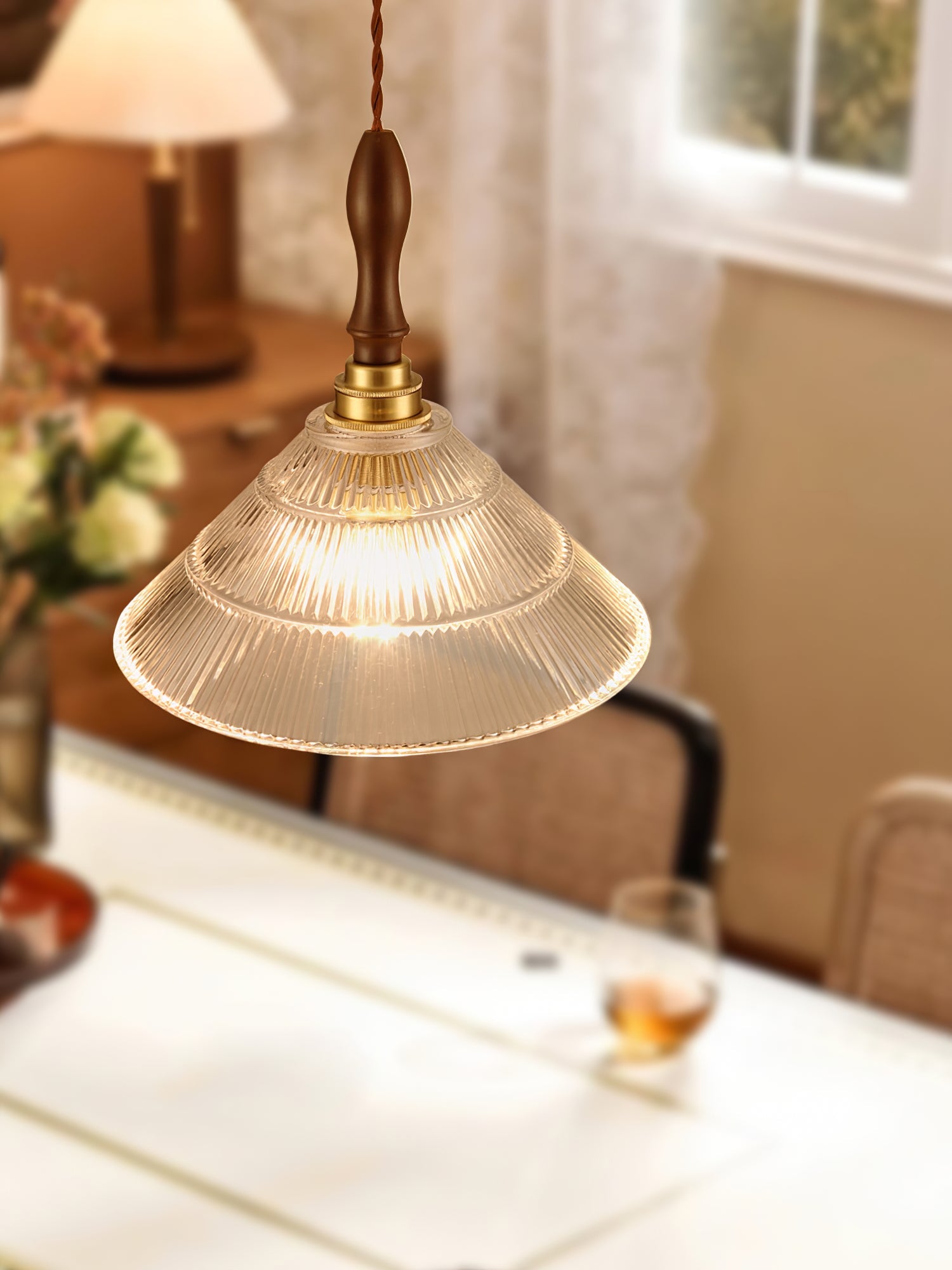 Vintage Ripple Pendant Lamp - Blowlighting