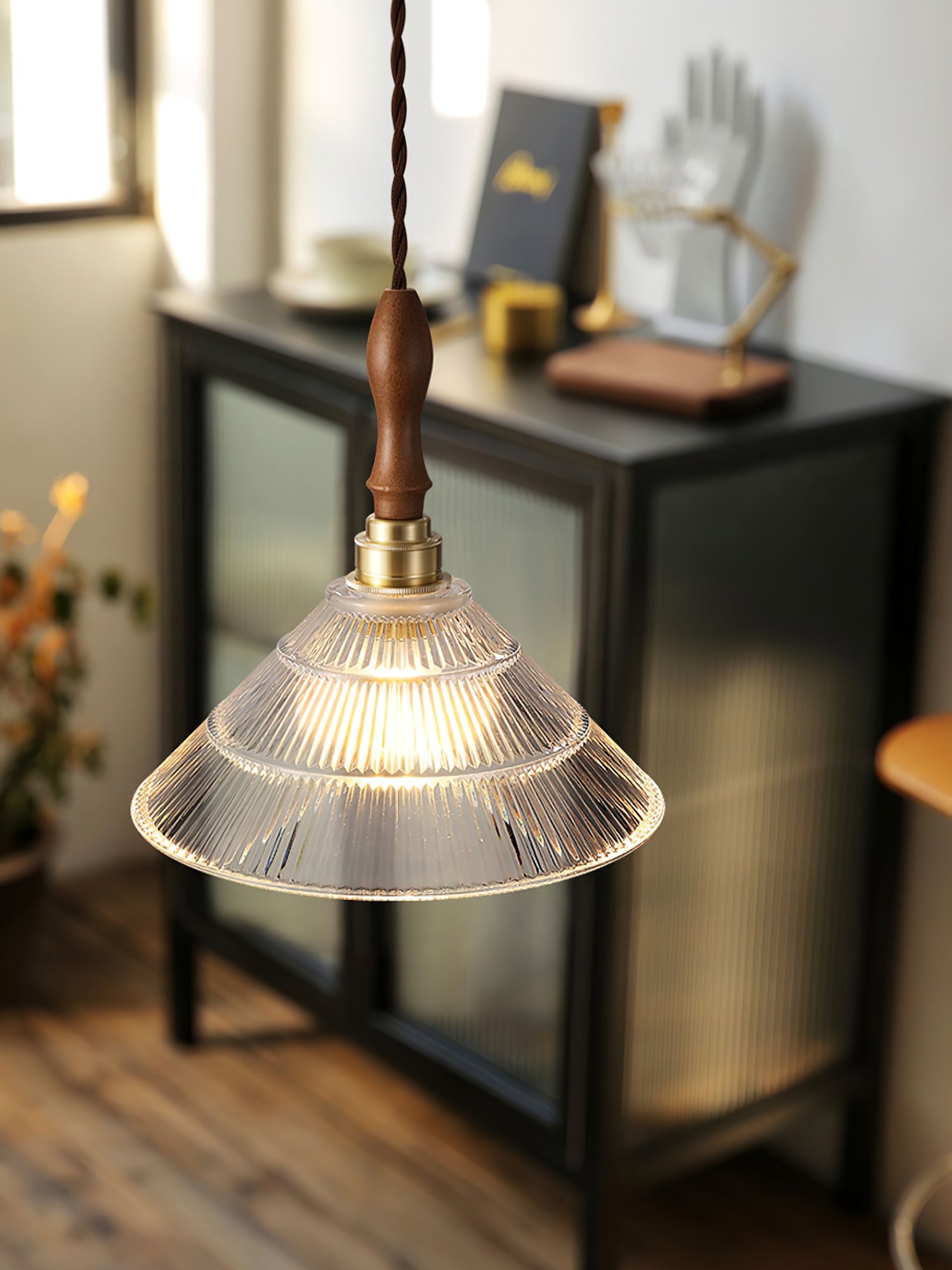Vintage Ripple Pendant Lamp - Blowlighting