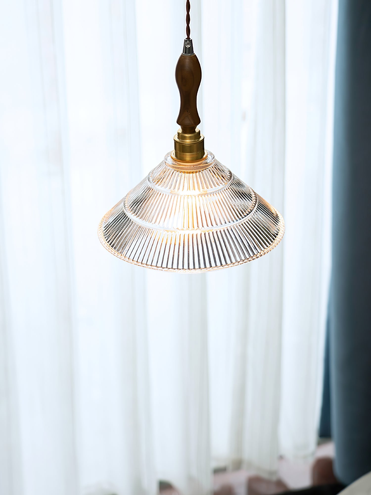 Vintage Ripple Pendant Lamp - Blowlighting