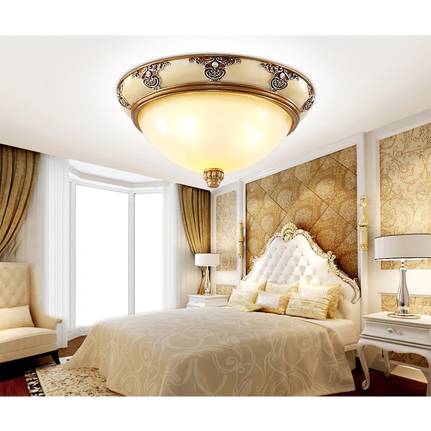 Brahm Flush Ceiling Light - Blowlighting
