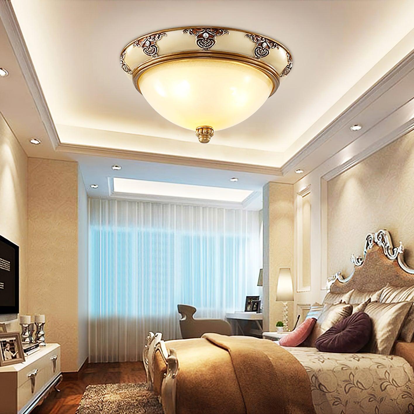 Brahm Flush Ceiling Light - Blowlighting