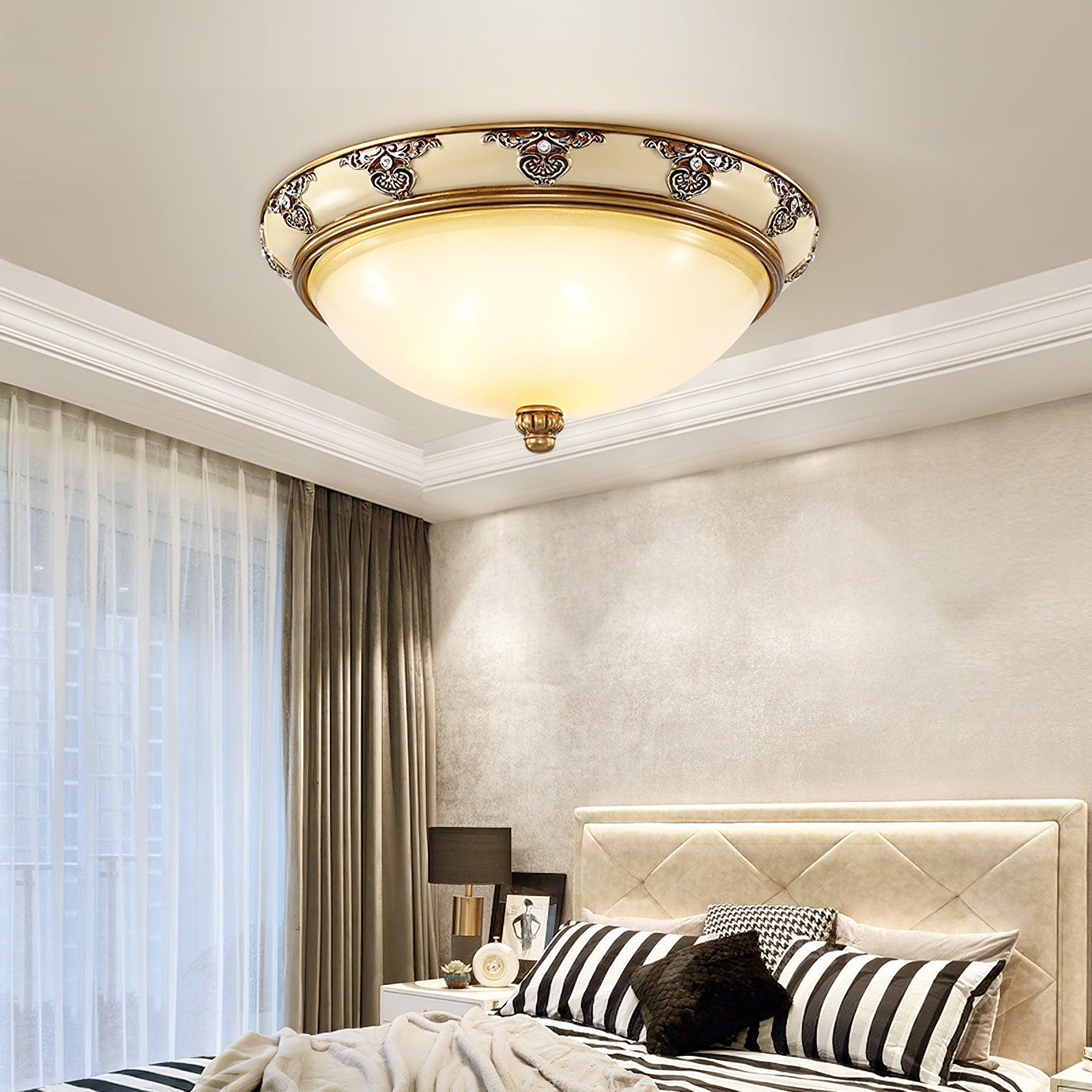 Brahm Flush Ceiling Light - Blowlighting