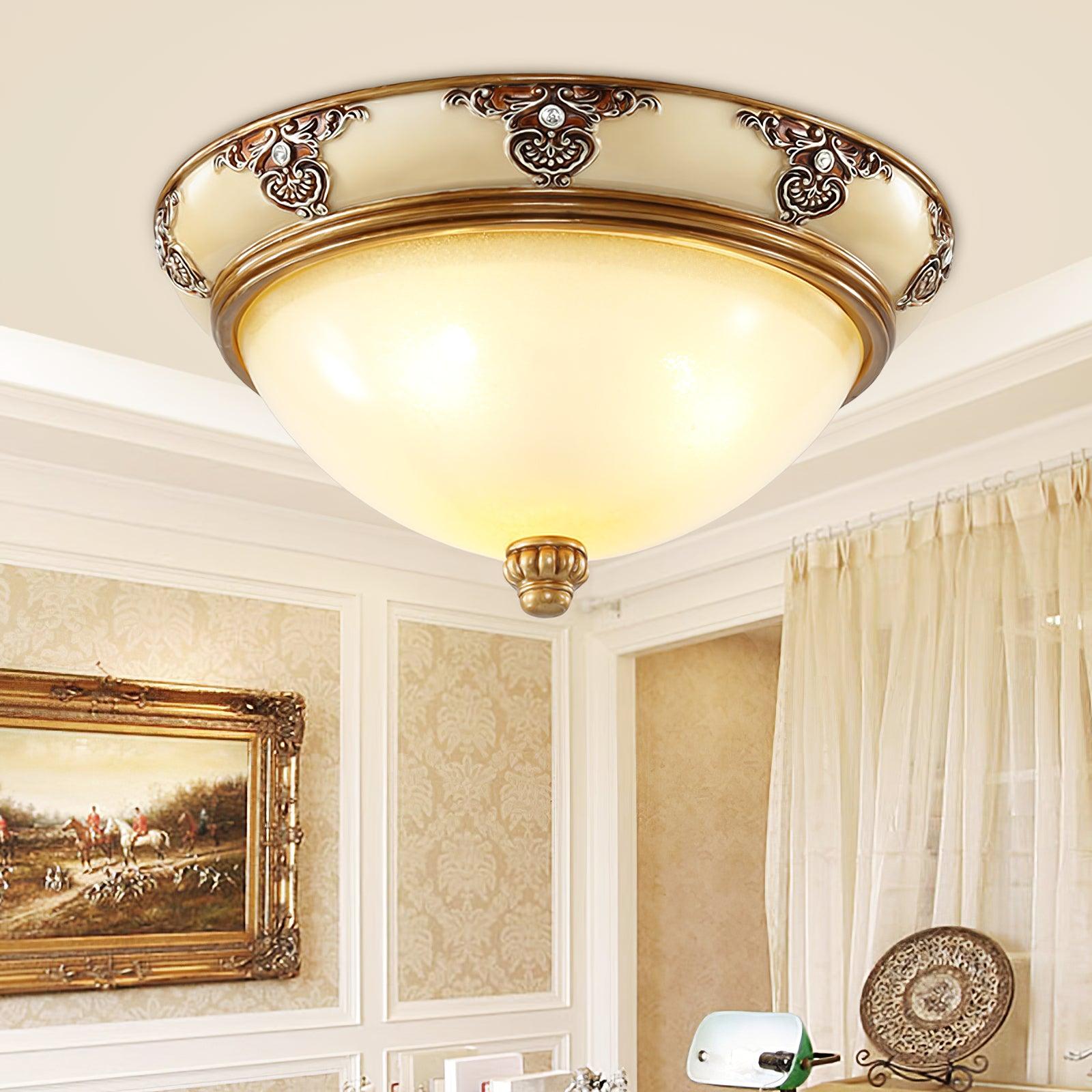 Brahm Flush Ceiling Light - Blowlighting