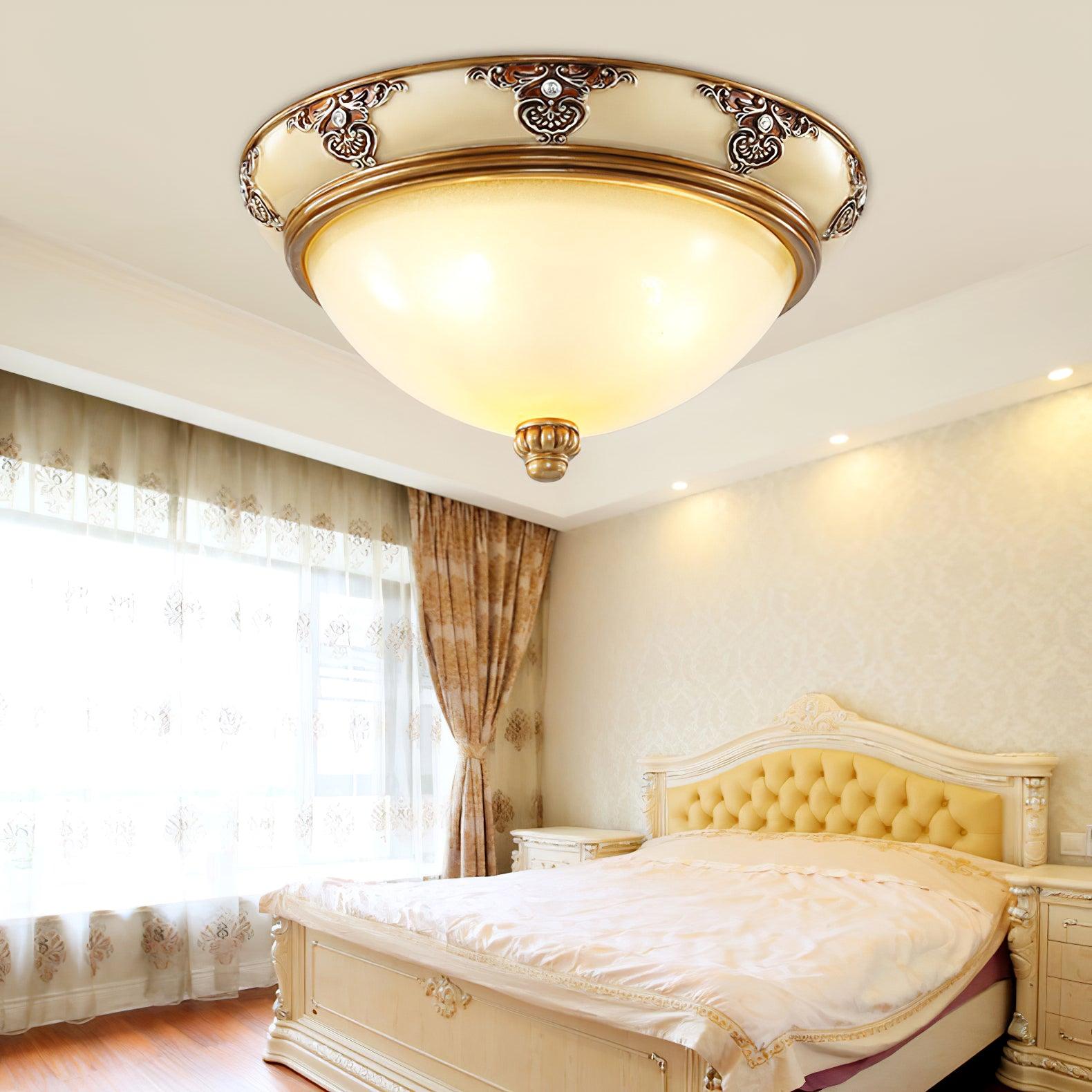 Brahm Flush Ceiling Light - Blowlighting