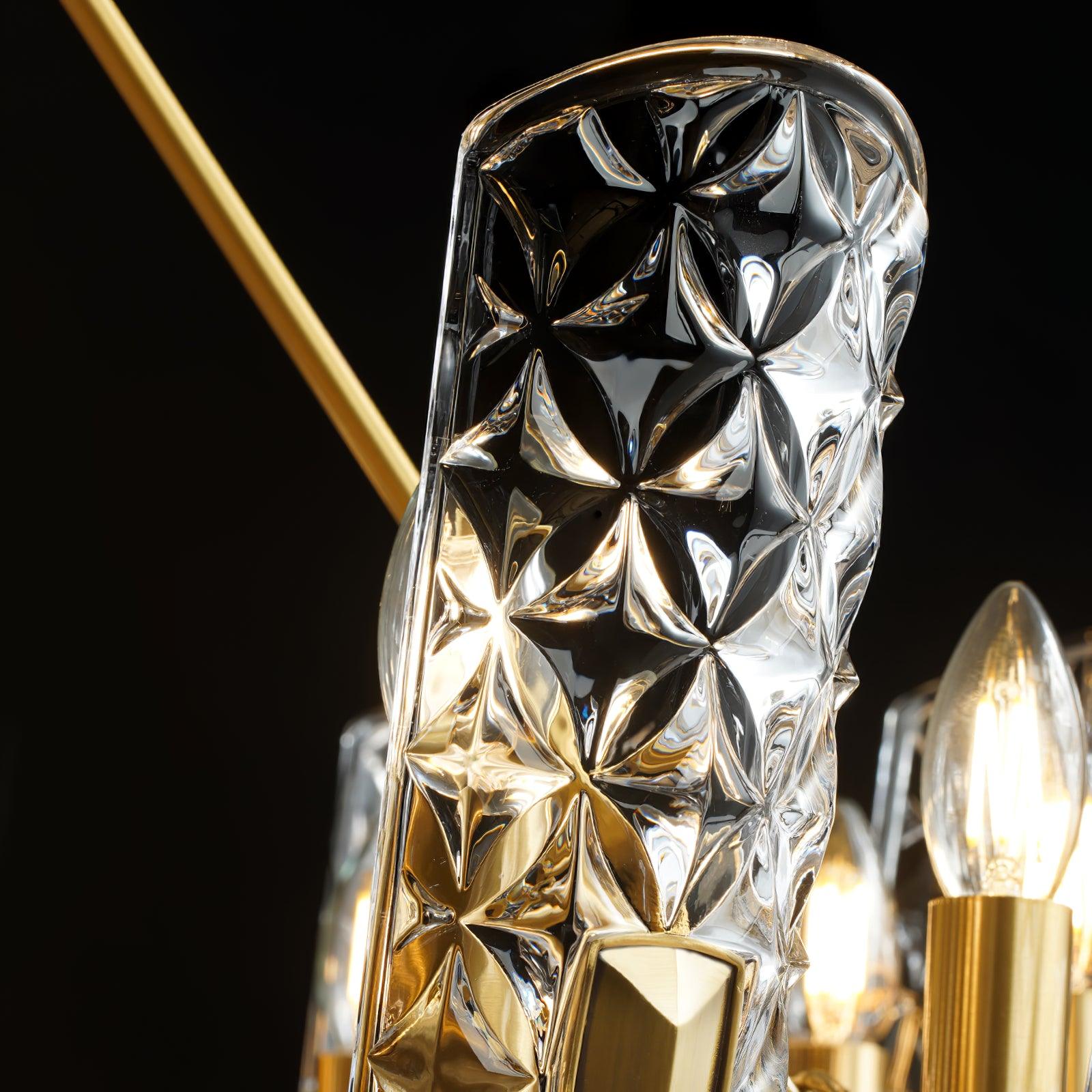 Brass Central Chandelier - Blowlighting