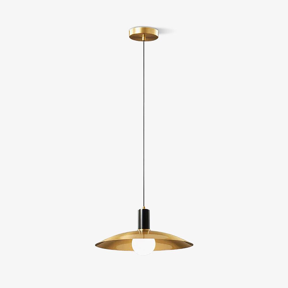 Brass Flared Pendant Lamp - Blowlighting