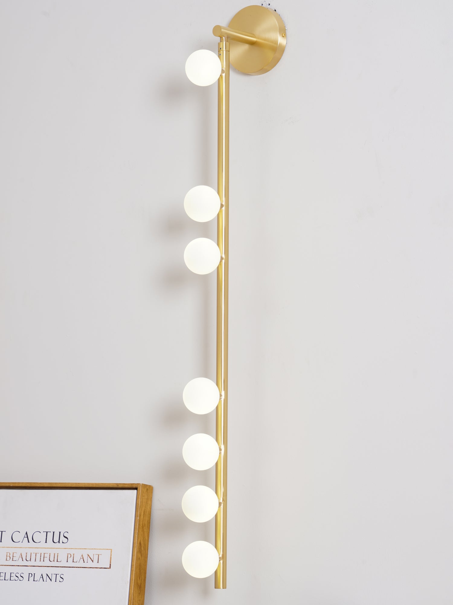 Brass Glass Tube Wall Lamp - Blowlighting