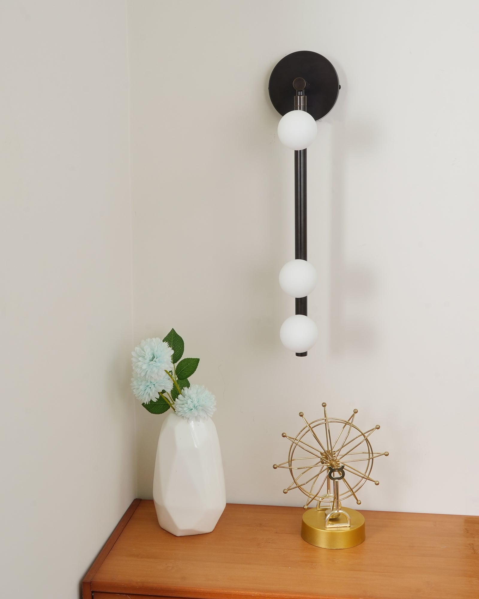 Brass Glass Tube Wall Lamp - Blowlighting