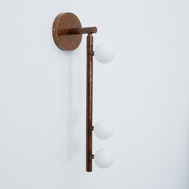 Brass Glass Tube Wall Lamp - Blowlighting