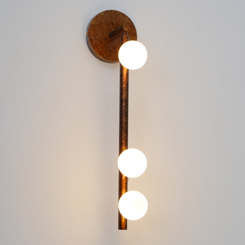 Brass Glass Tube Wall Lamp - Blowlighting