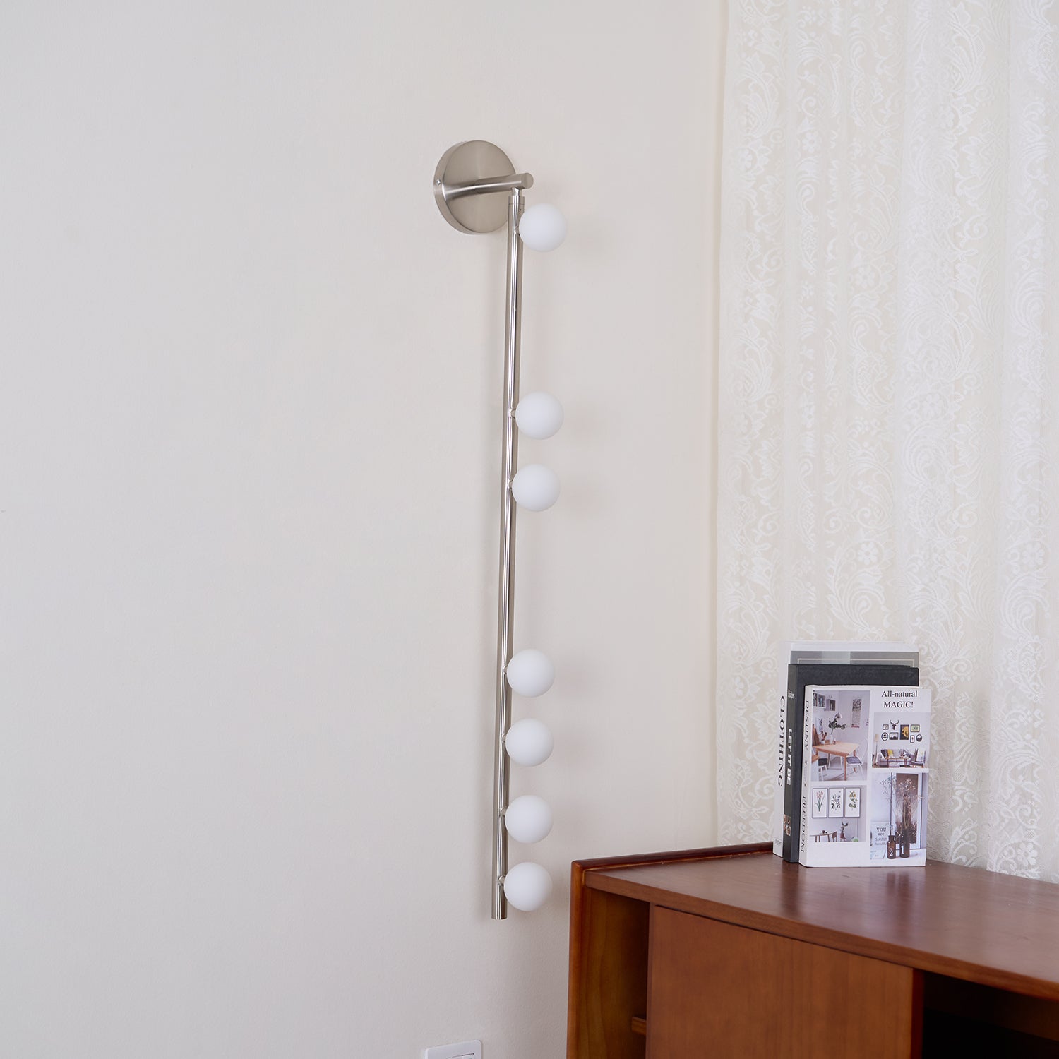 Brass Glass Tube Wall Lamp - Blowlighting