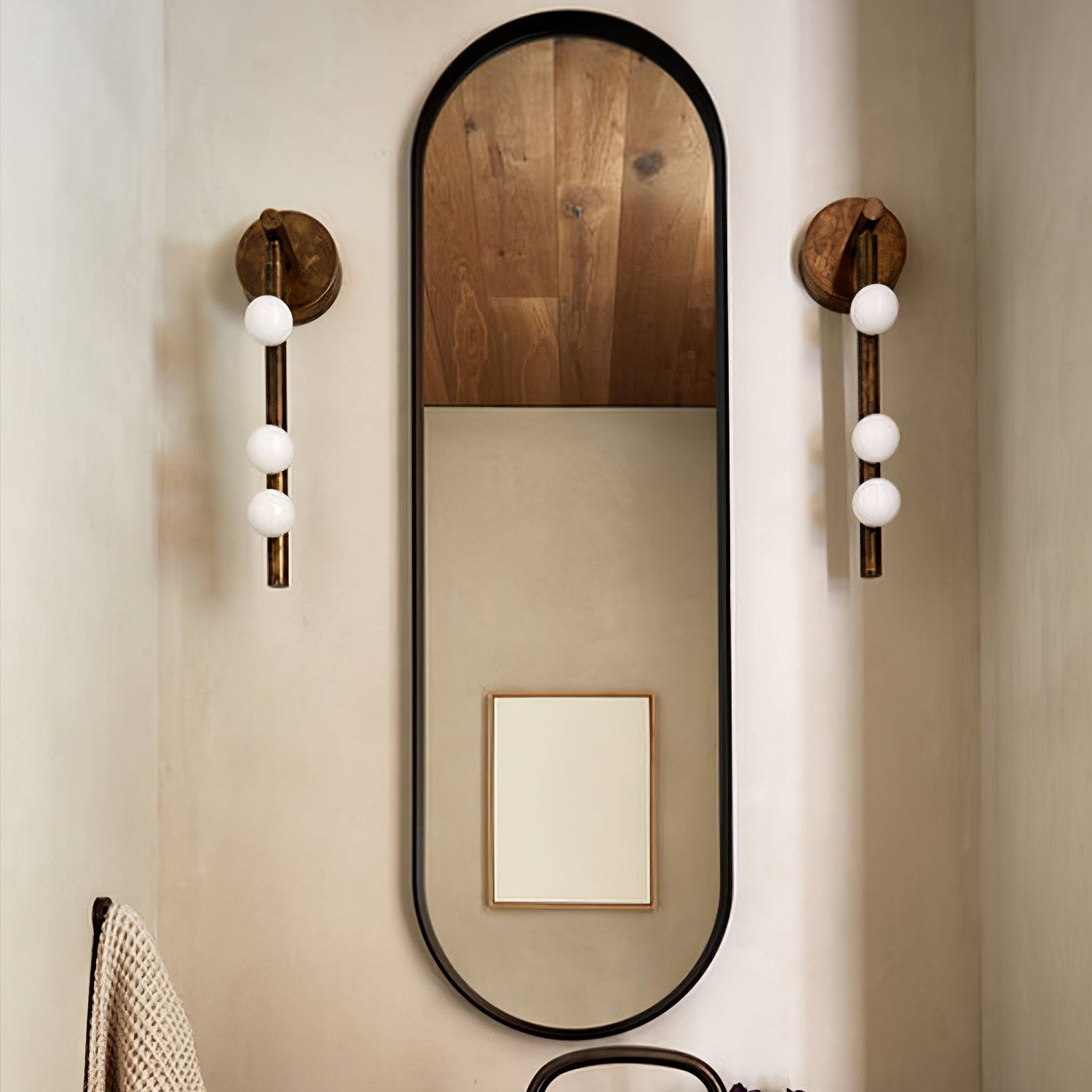 Brass Glass Tube Wall Lamp - Blowlighting