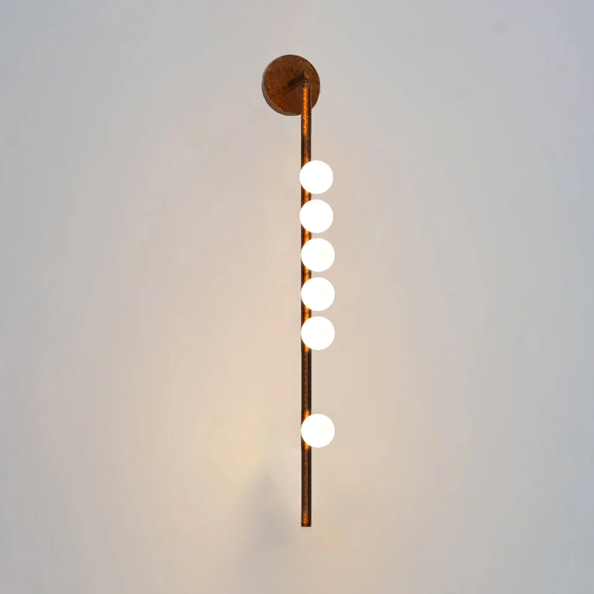 Brass Glass Tube Wall Lamp - Blowlighting