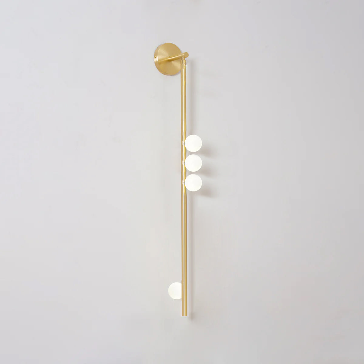Brass Glass Tube Wall Lamp - Blowlighting