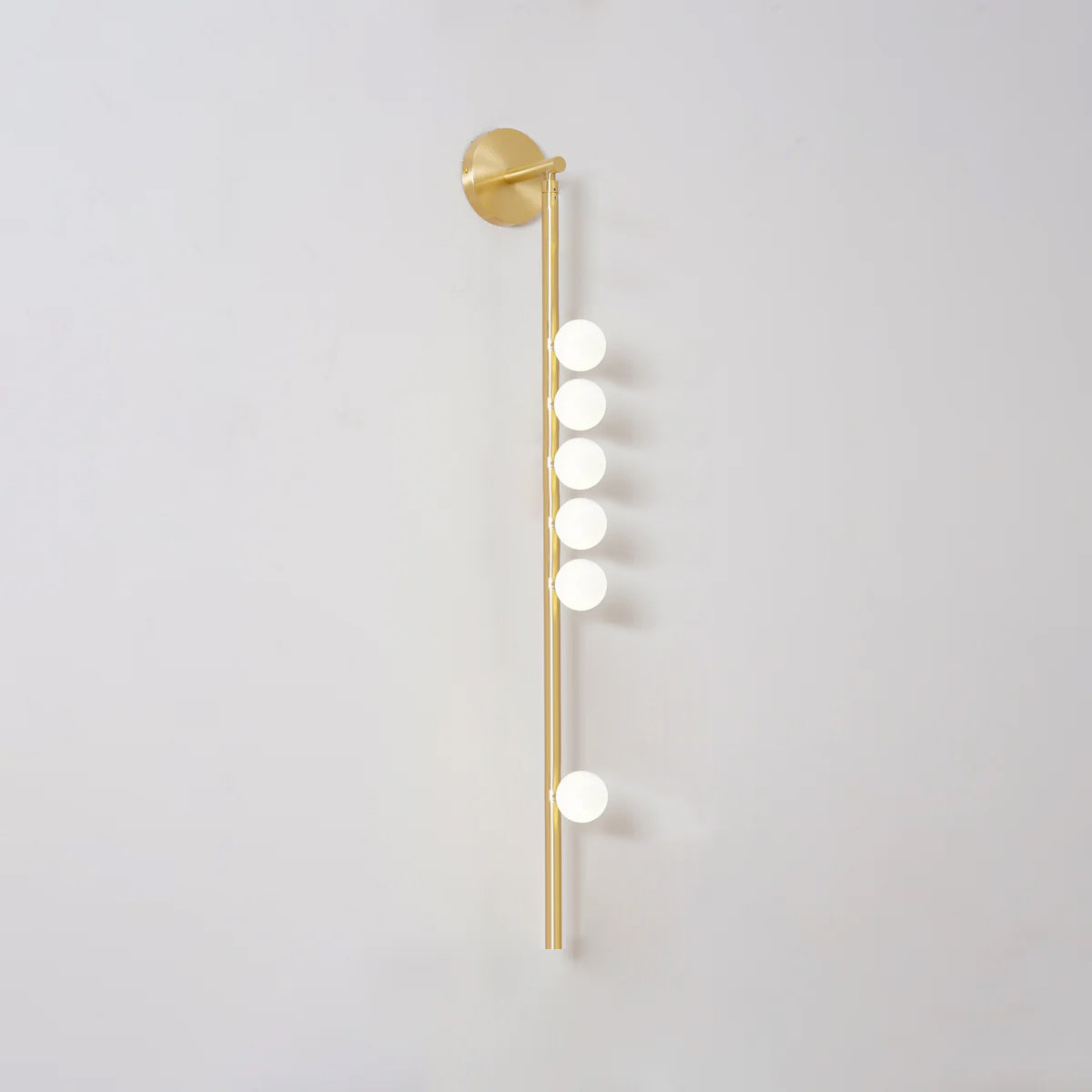 Brass Glass Tube Wall Lamp - Blowlighting