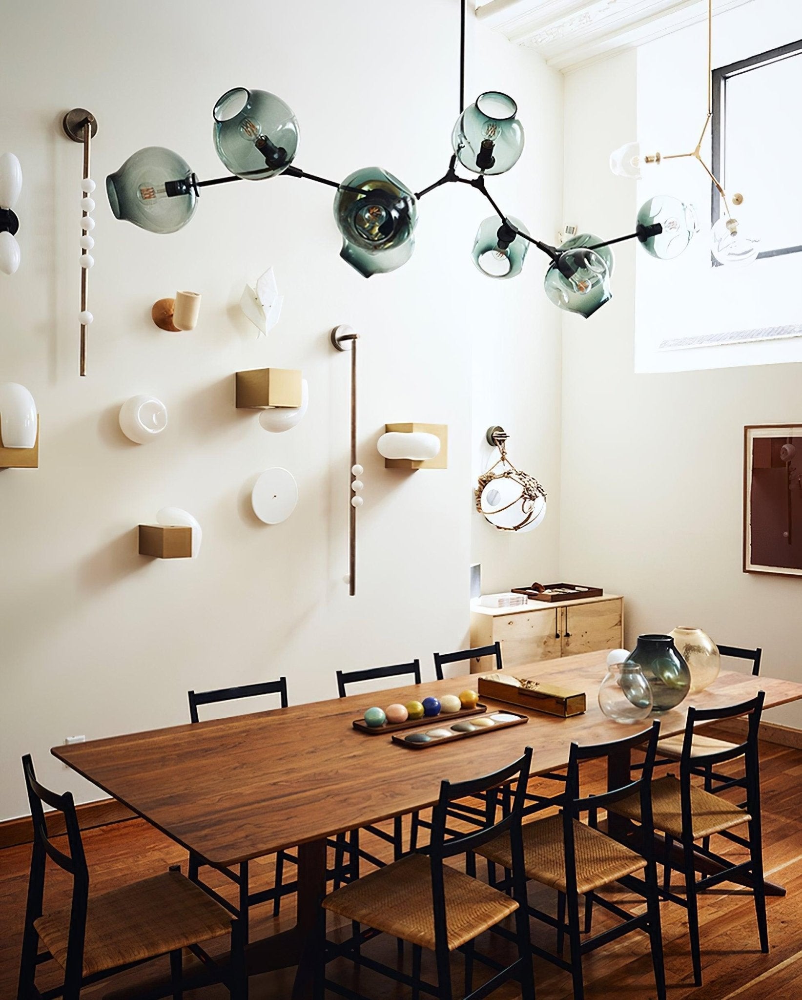 Brass Glass Tube Wall Lamp - Blowlighting