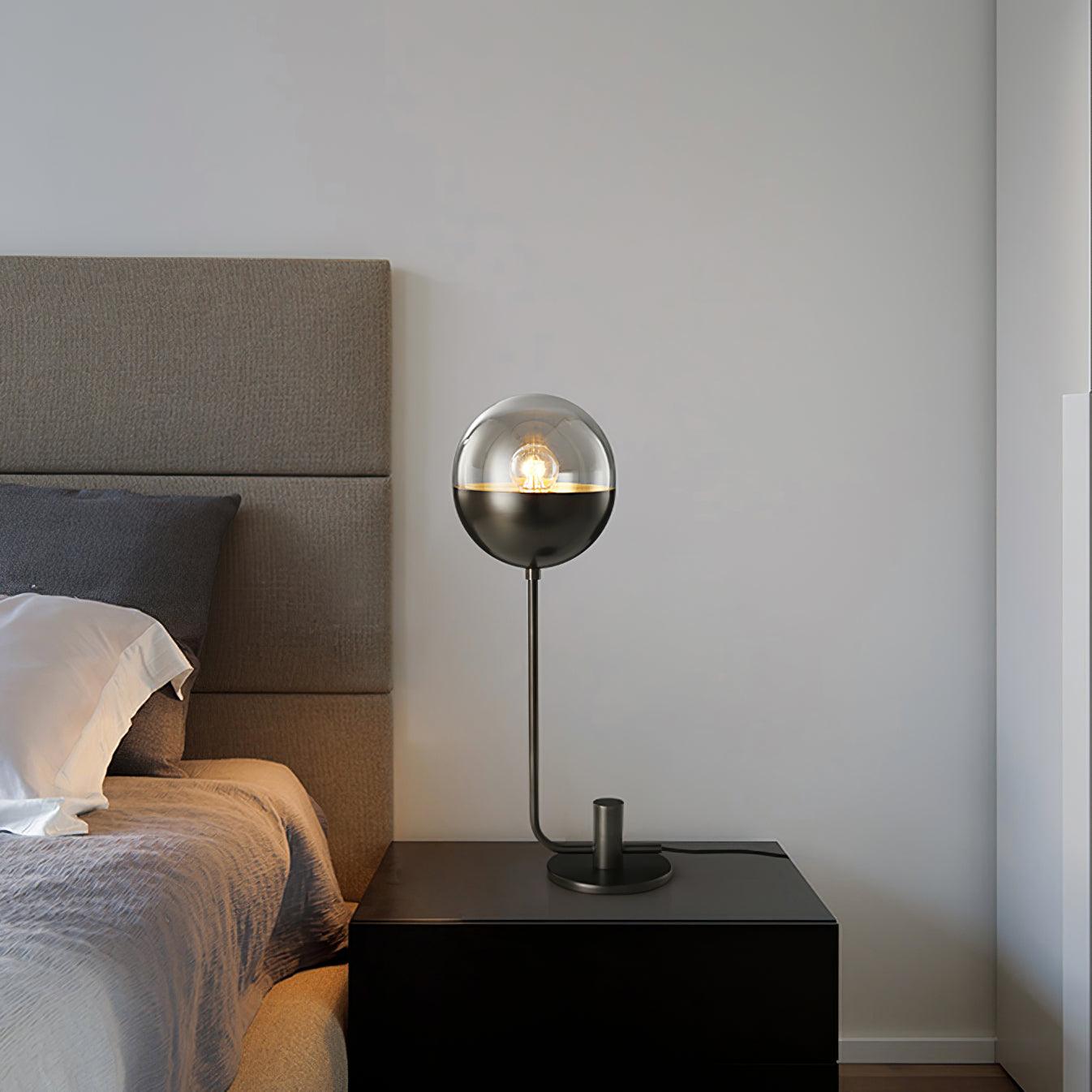 Sutton Modern Metal Table Lamp - Blowlighting
