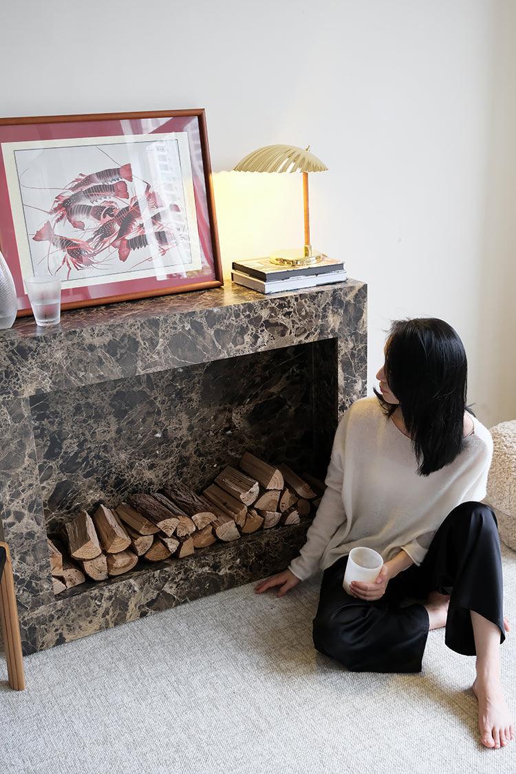 Brass Shell Table Lamp - Blowlighting