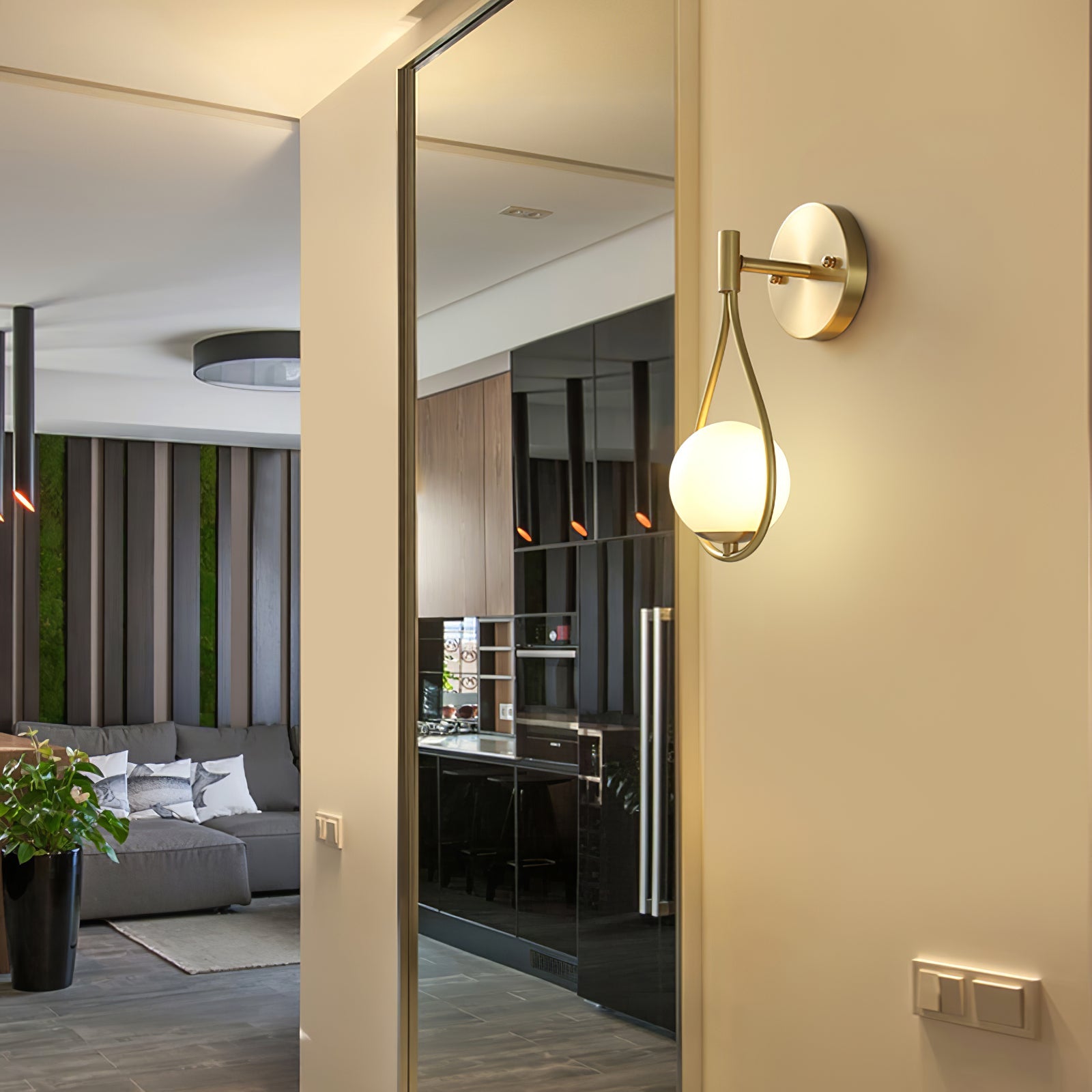 Brass Vanity Wall Lamp - Blowlighting