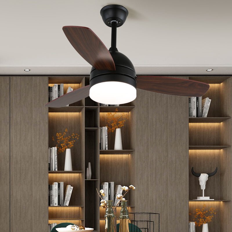 Selena Minimalist Wood Ceiling Fan Light - Blowlighting