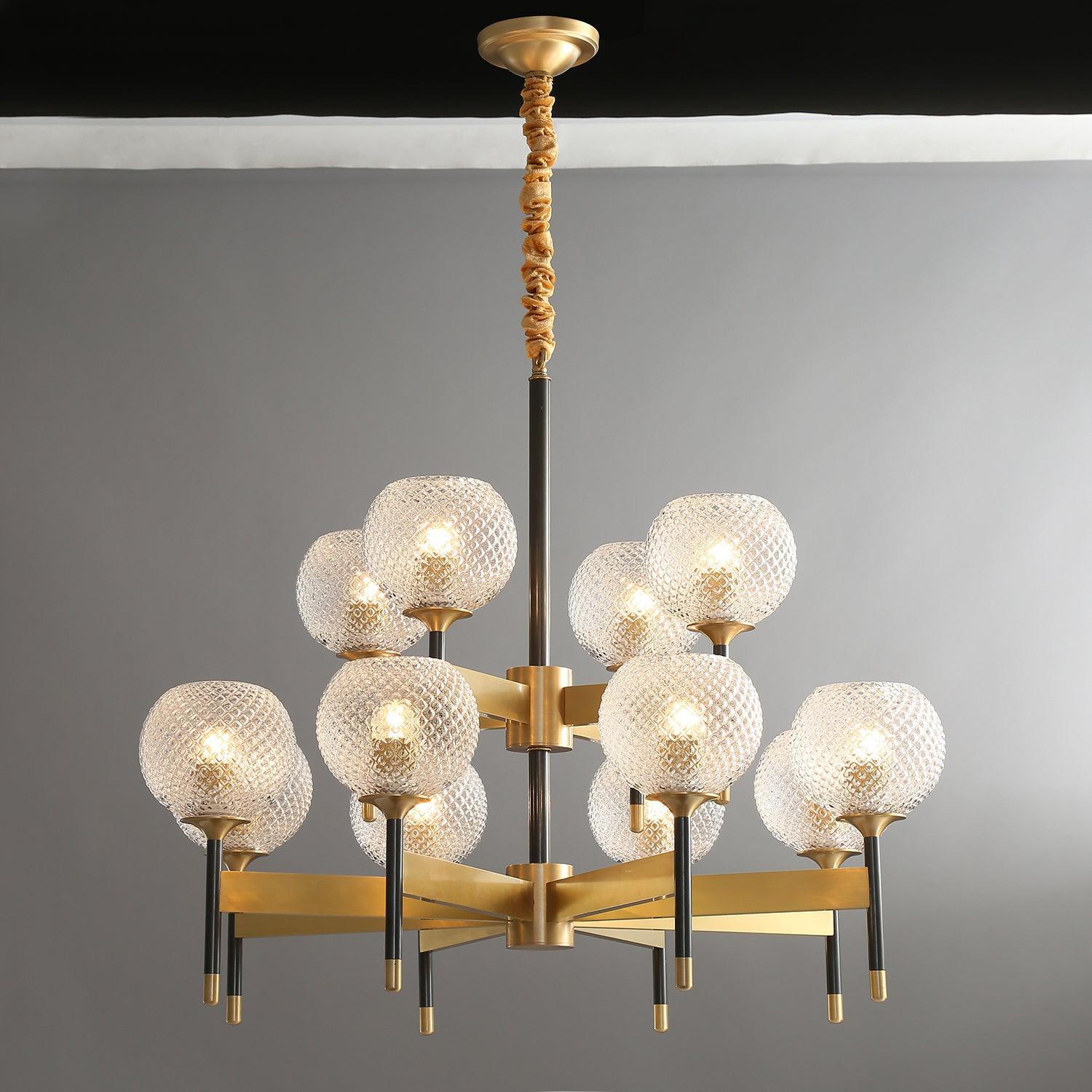 Breton Chandelier - Blowlighting