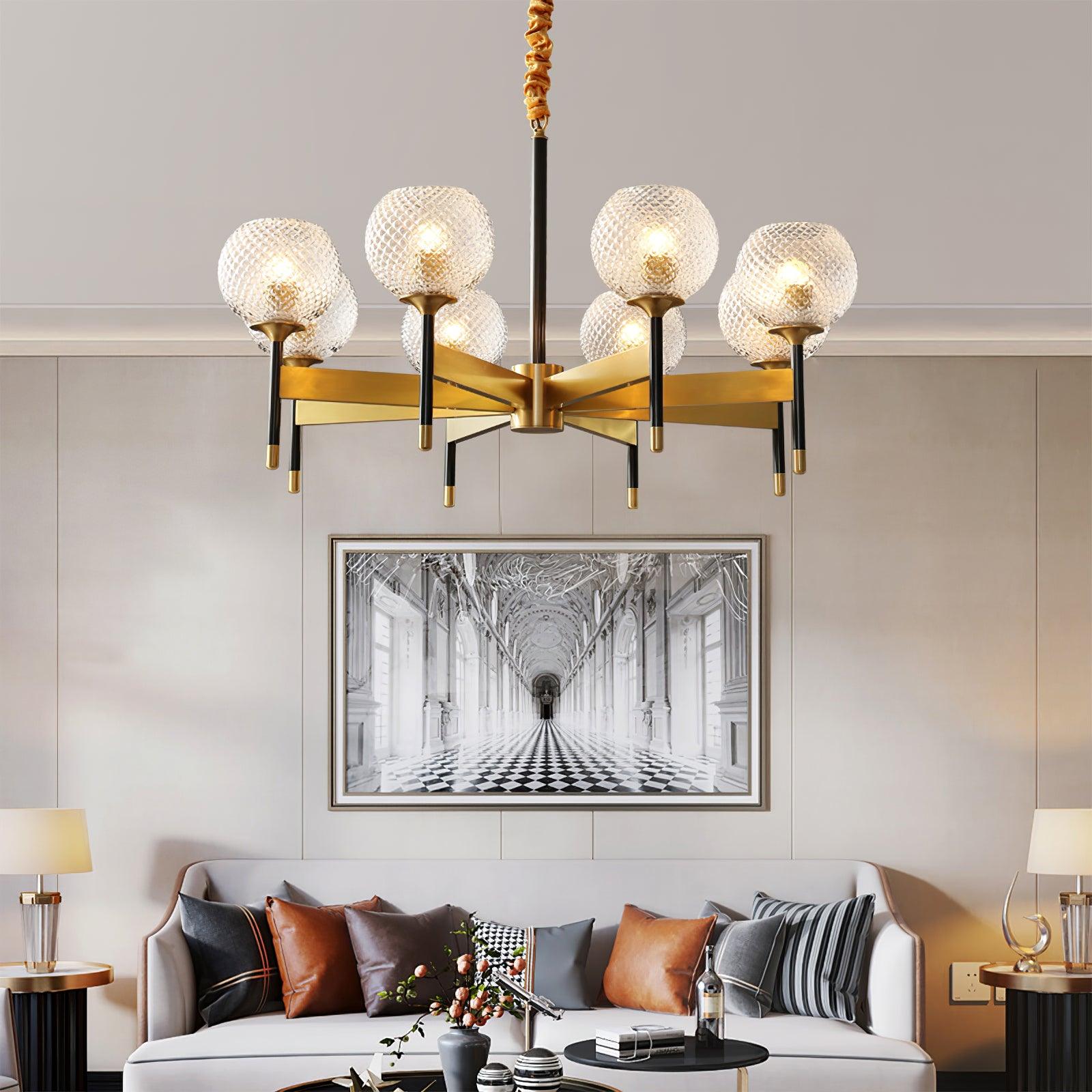 Breton Chandelier - Blowlighting