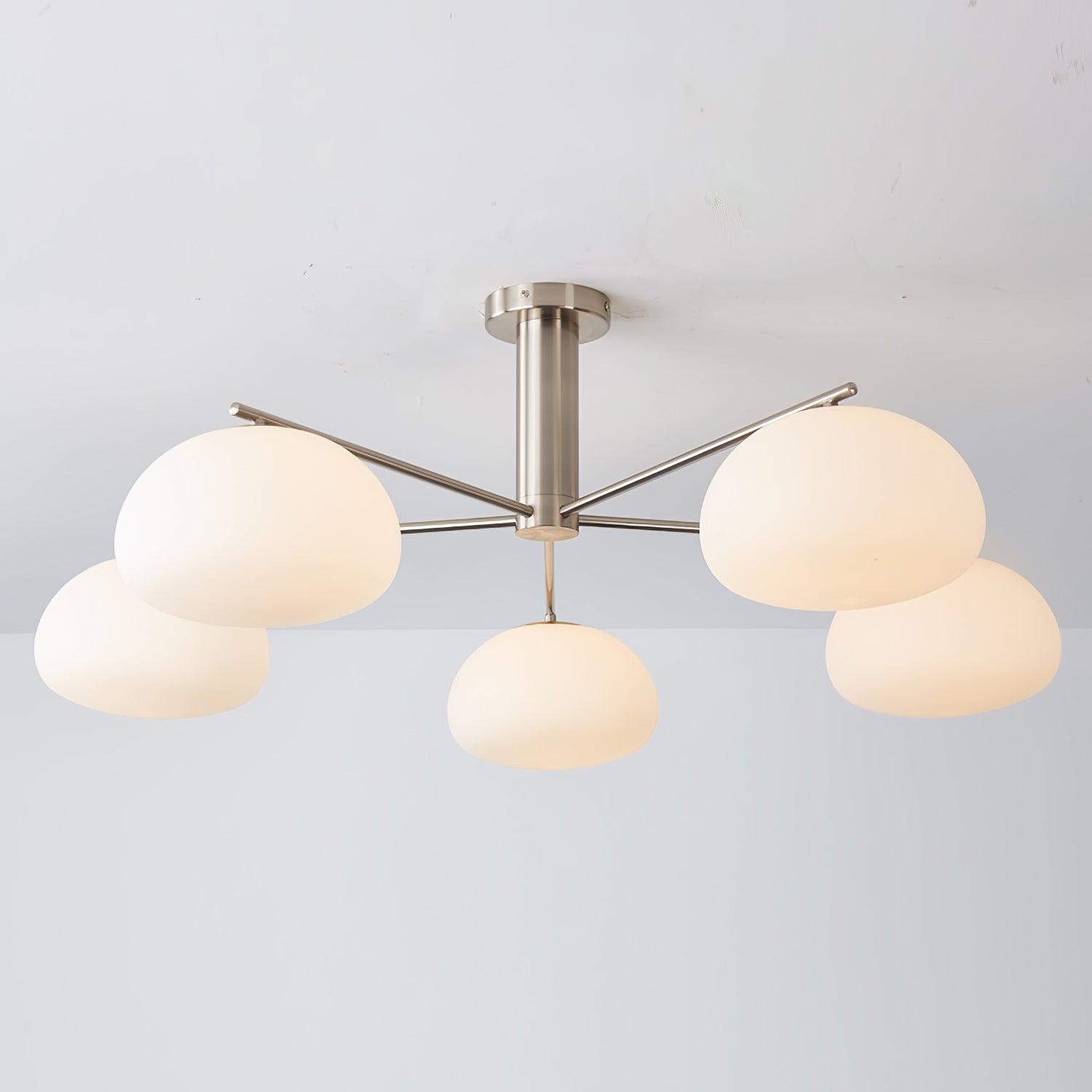 Lunara Luxe Glass Chandelier - Blowlighting