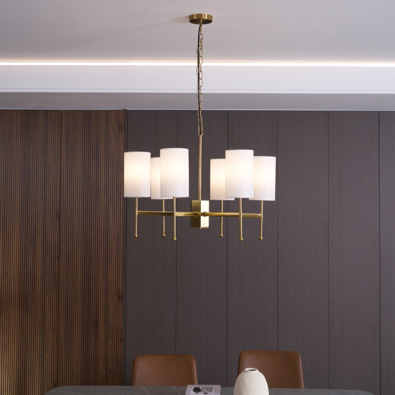 Brilliancess Brass Chandelier - Blowlighting
