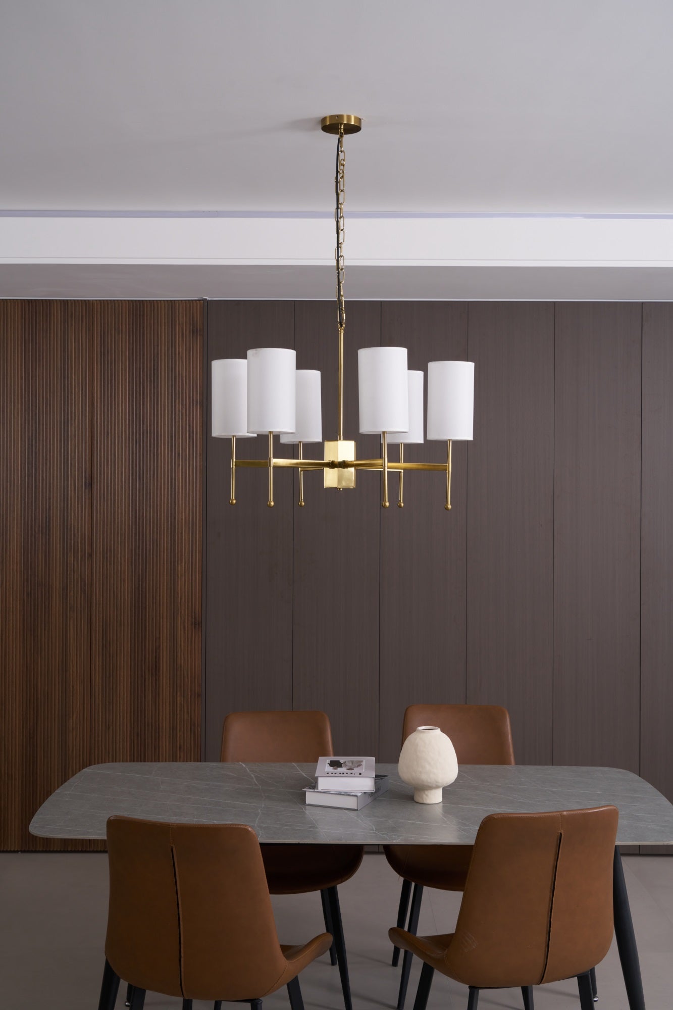 Brilliancess Brass Chandelier - Blowlighting