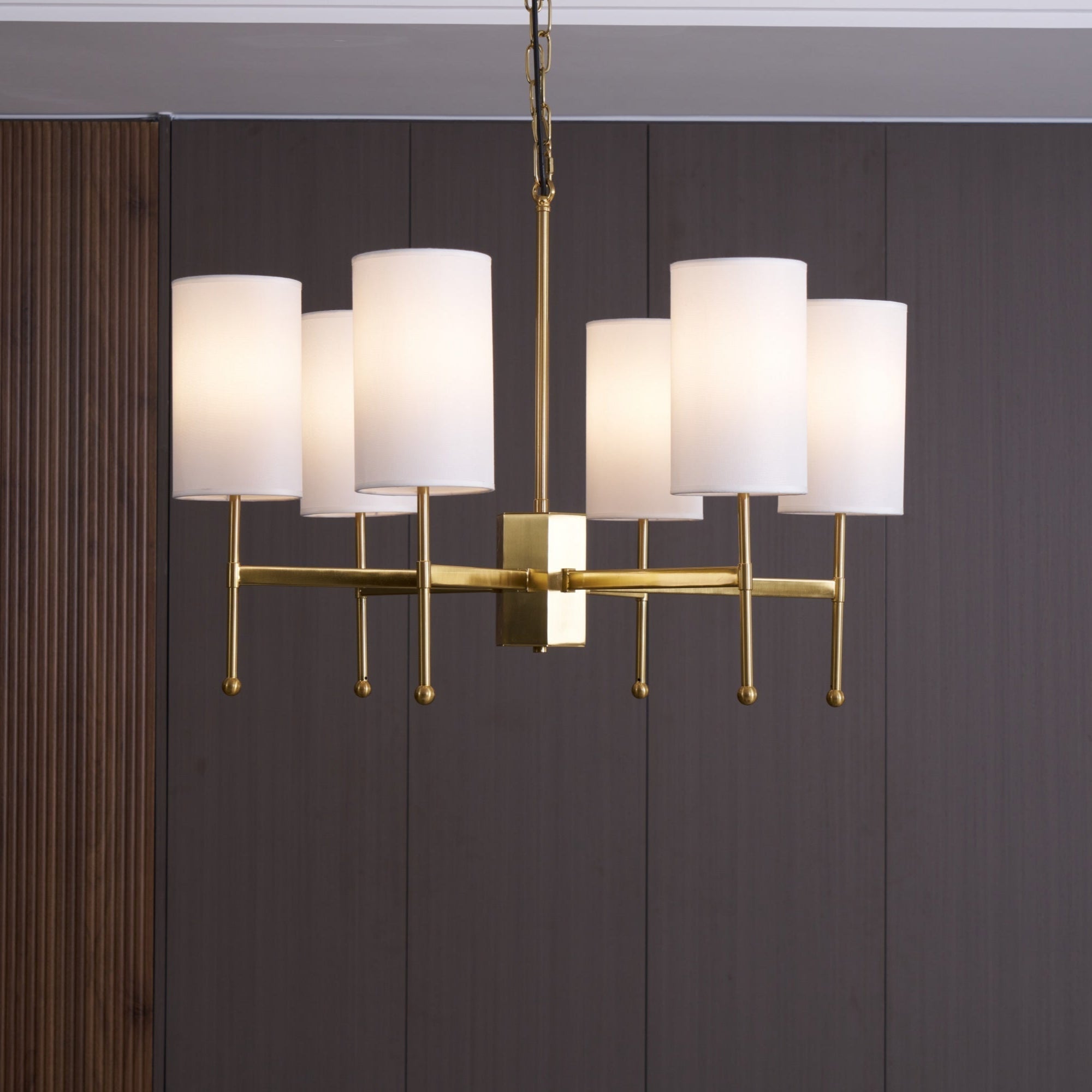 Brilliancess Brass Chandelier - Blowlighting