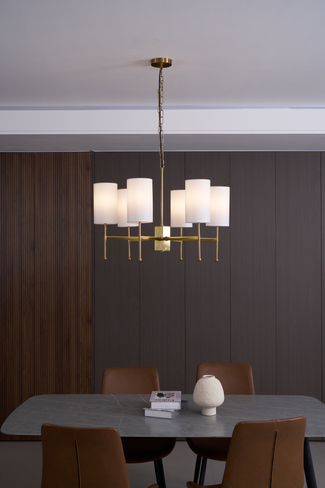 Brilliancess Brass Chandelier - Blowlighting