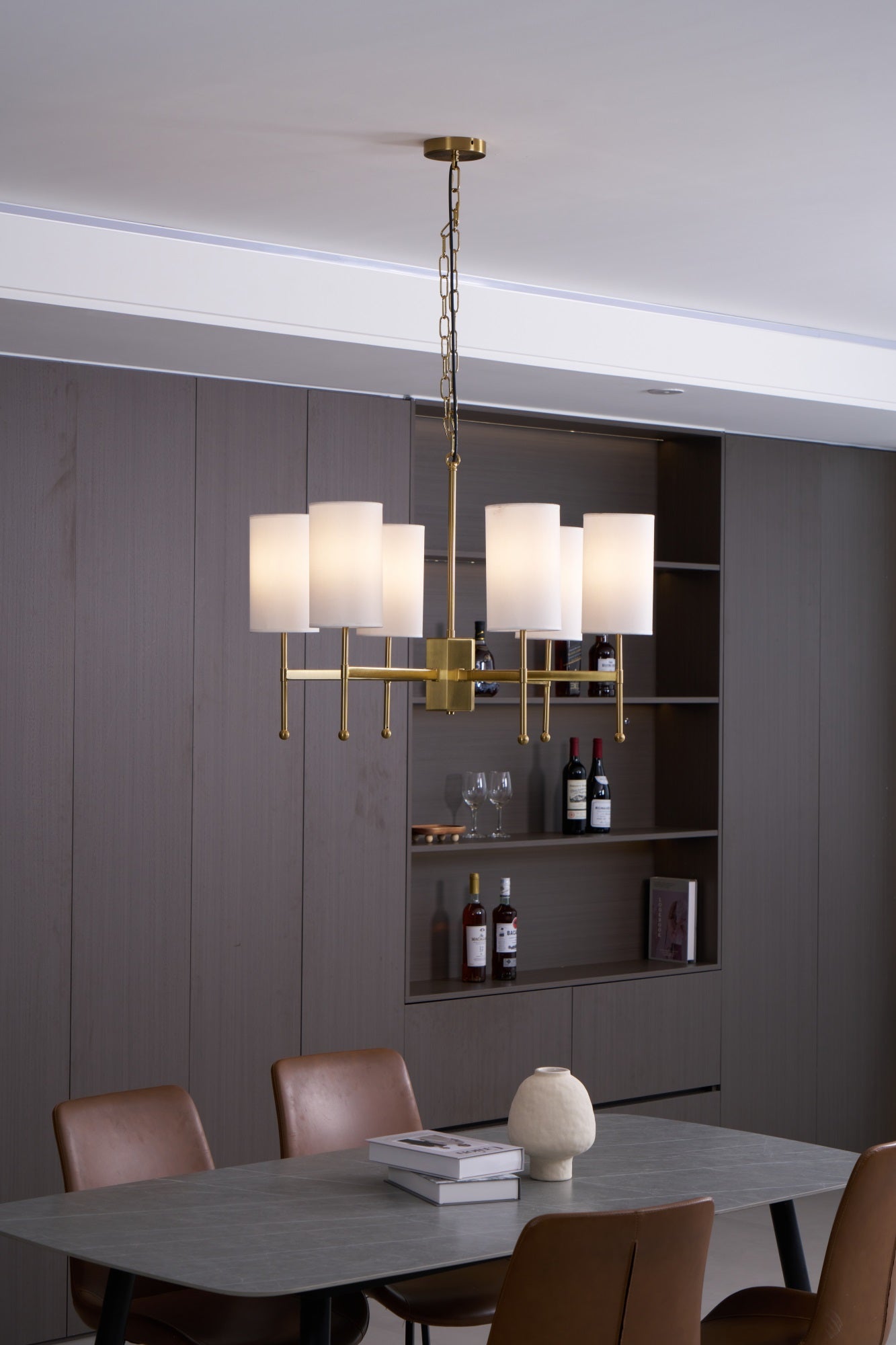 Brilliancess Brass Chandelier - Blowlighting