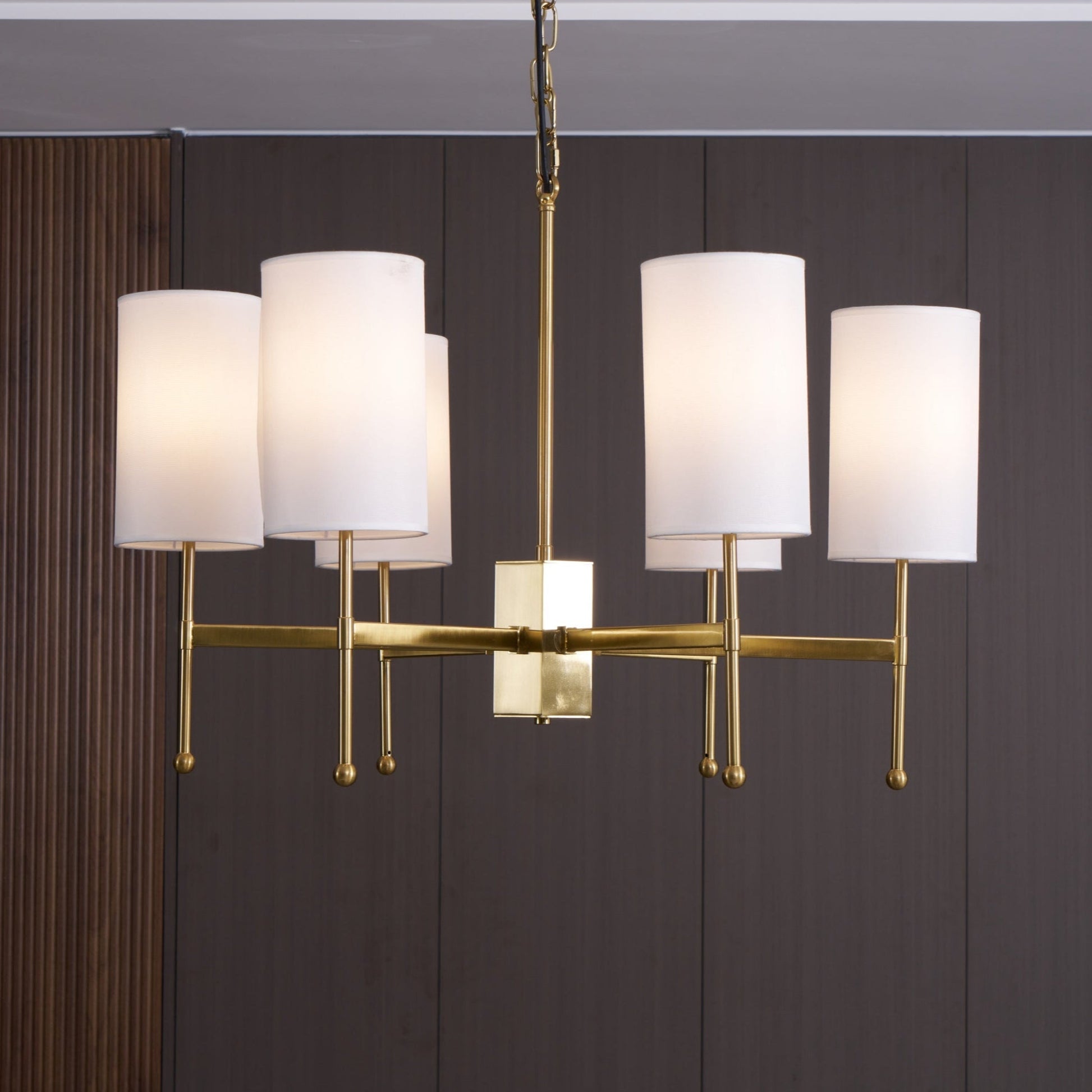 Brilliancess Brass Chandelier - Blowlighting