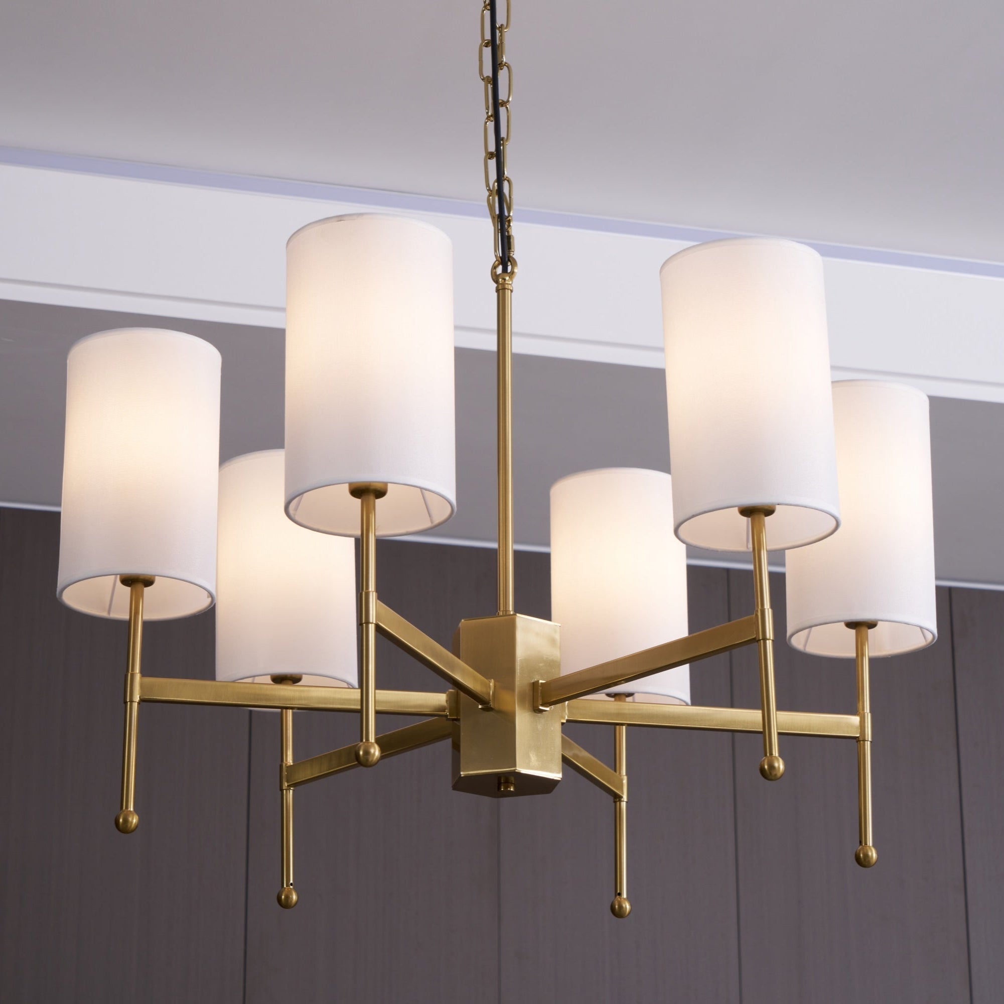 Brilliancess Brass Chandelier - Blowlighting