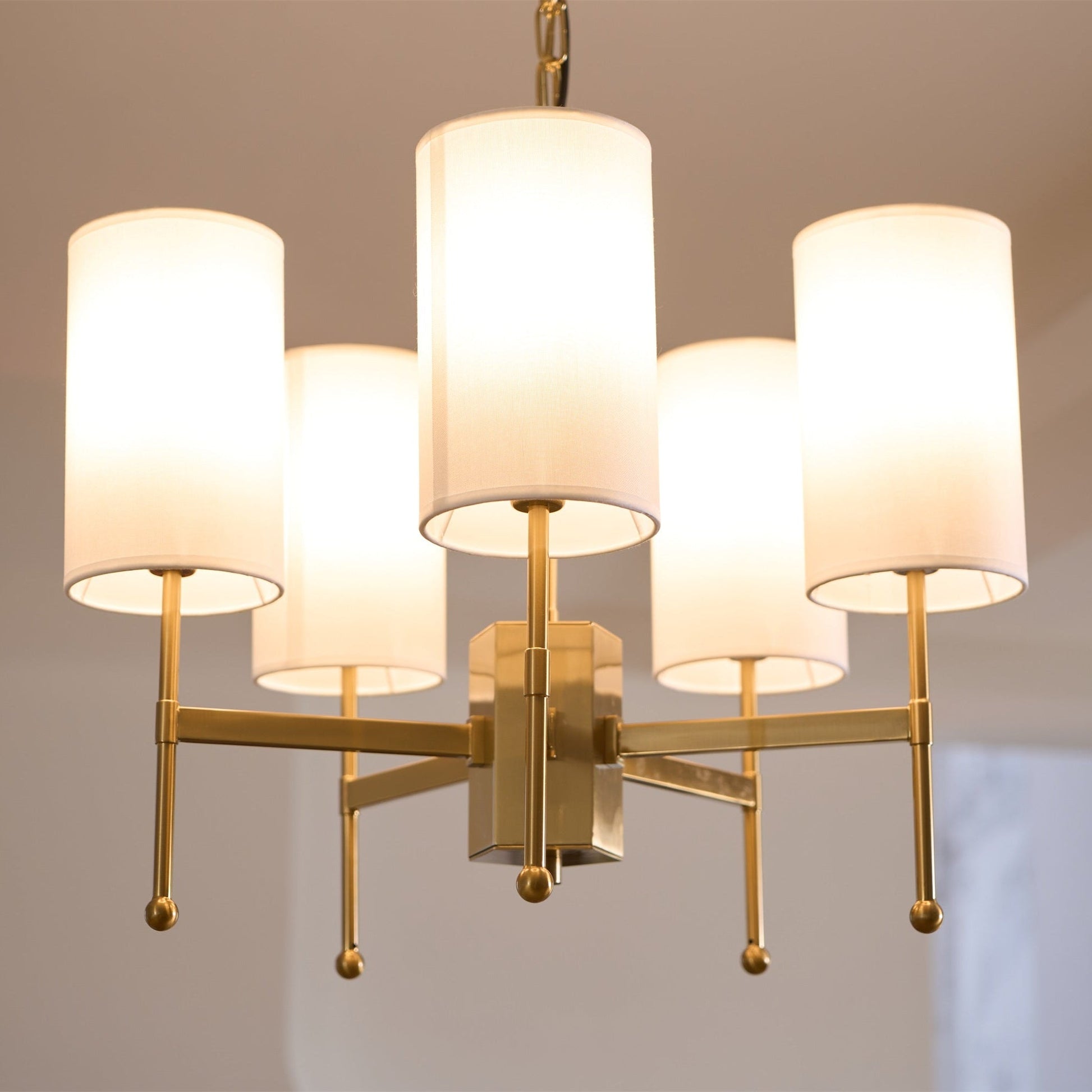 Brilliancess Brass Chandelier - Blowlighting