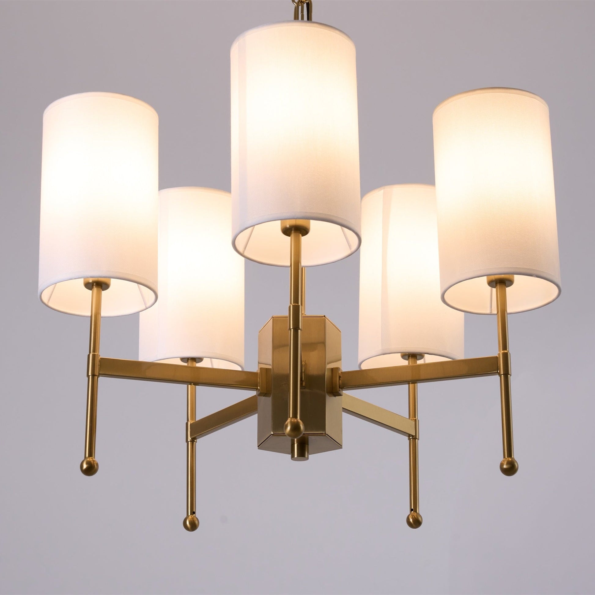 Brilliancess Brass Chandelier - Blowlighting