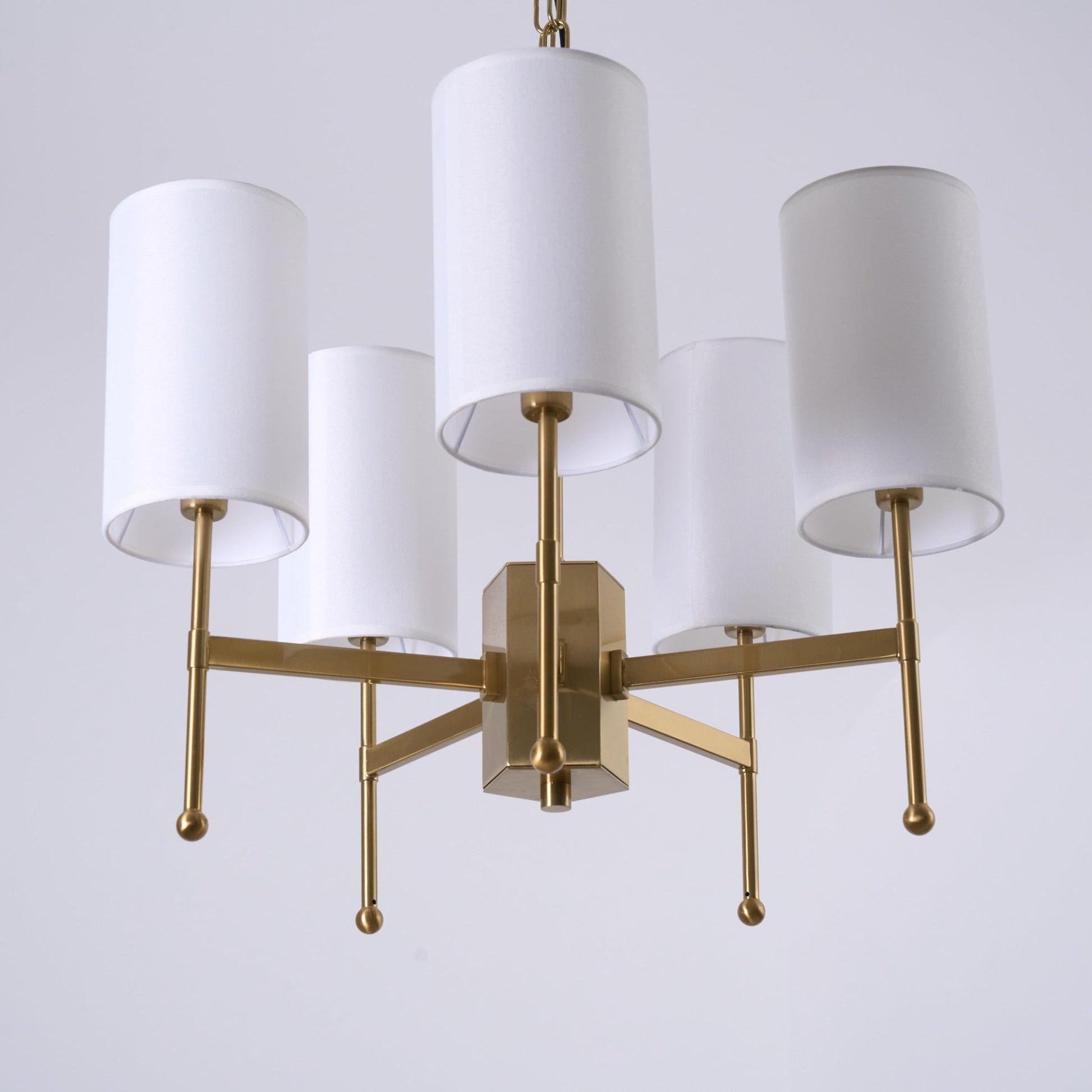 Brilliancess Brass Chandelier - Blowlighting