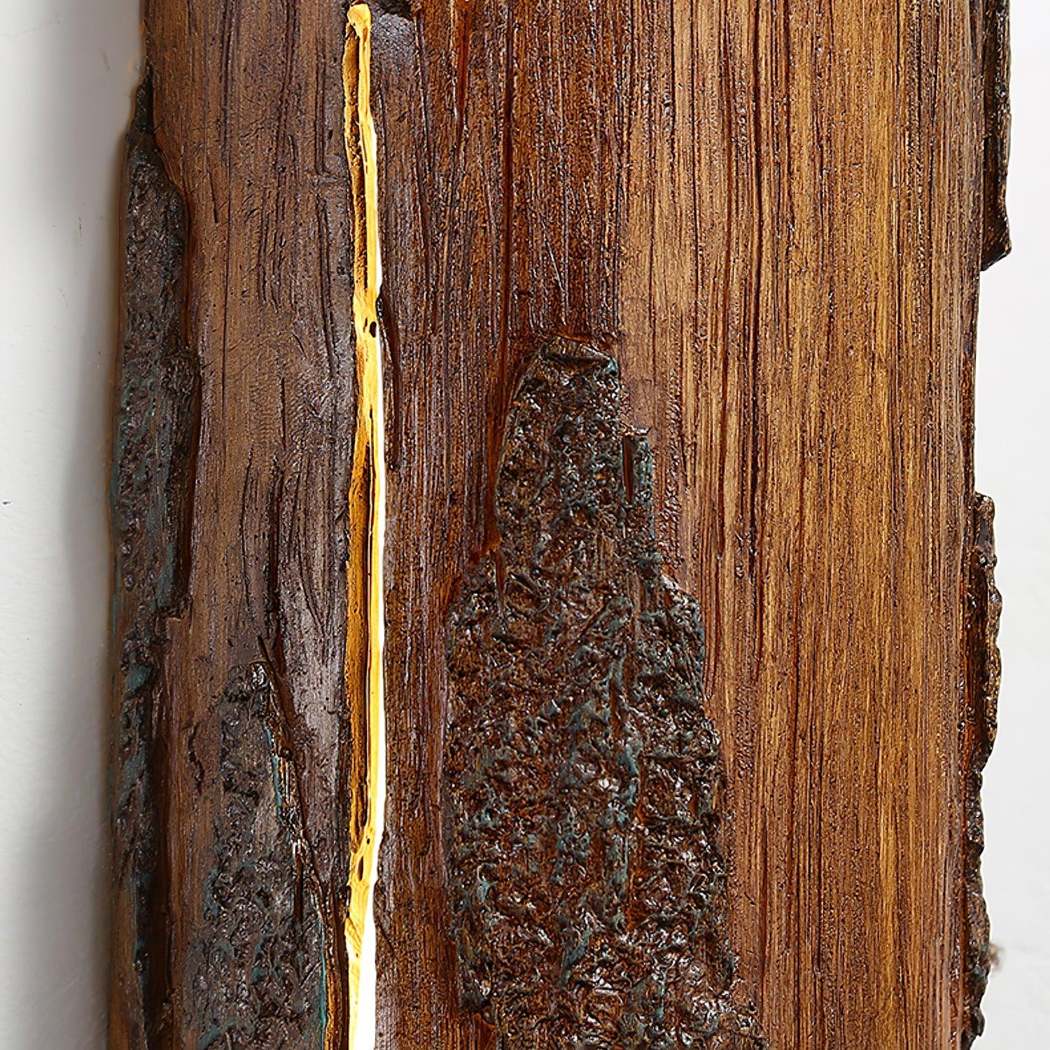 Broken Bark Wall Light - Blowlighting