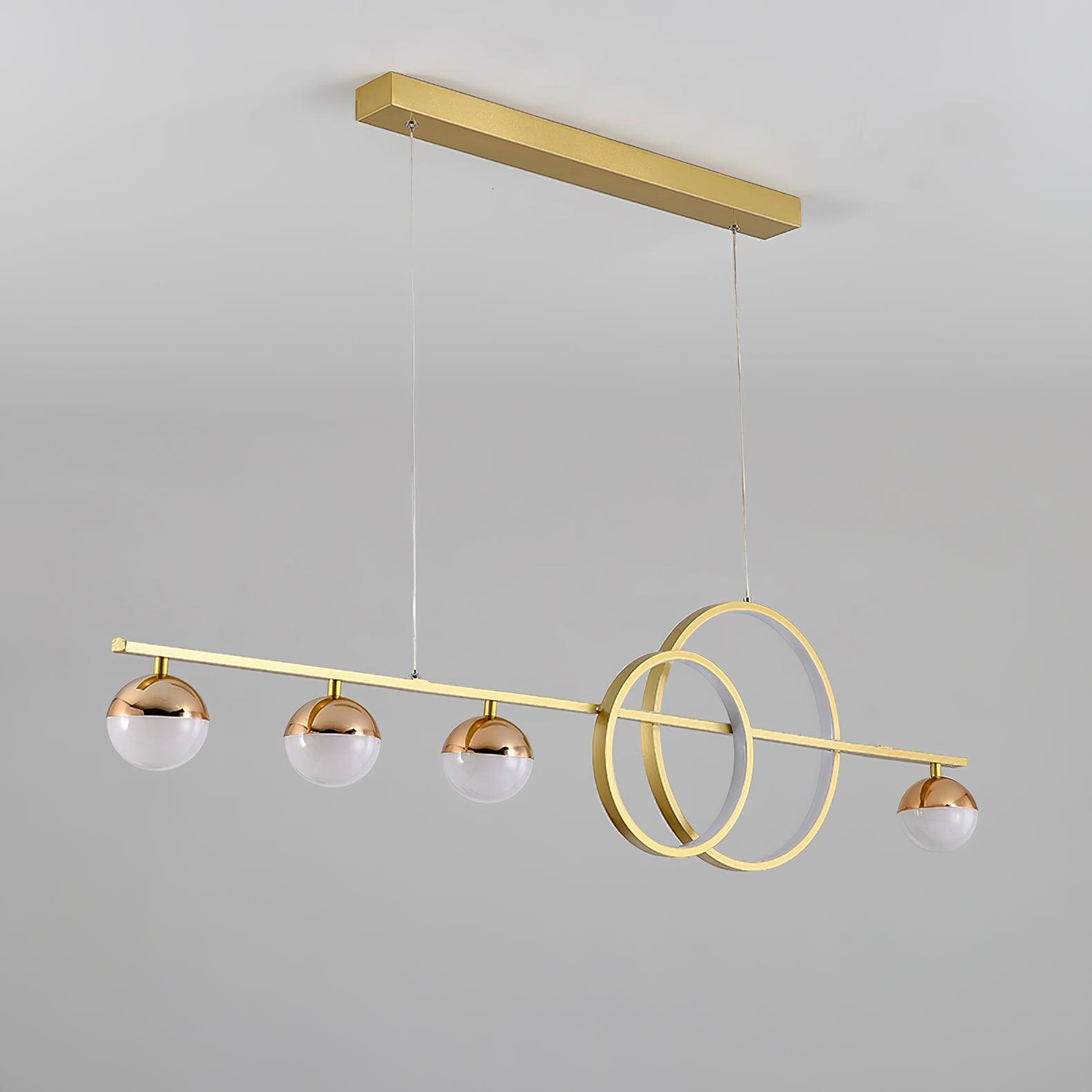 Brooklyn Double Circle Chandelier - Blowlighting