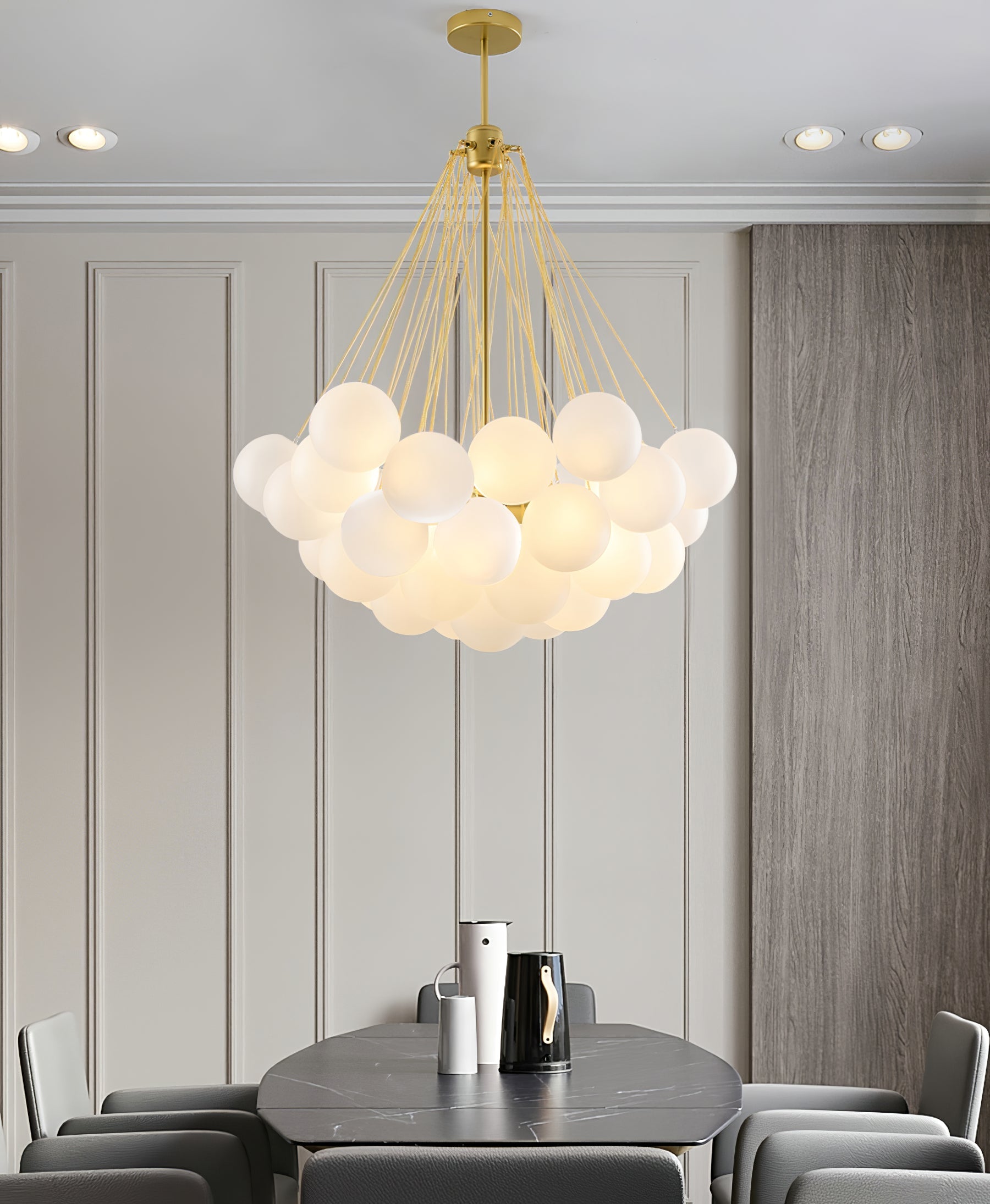 Bubble Chandelier - Blowlighting