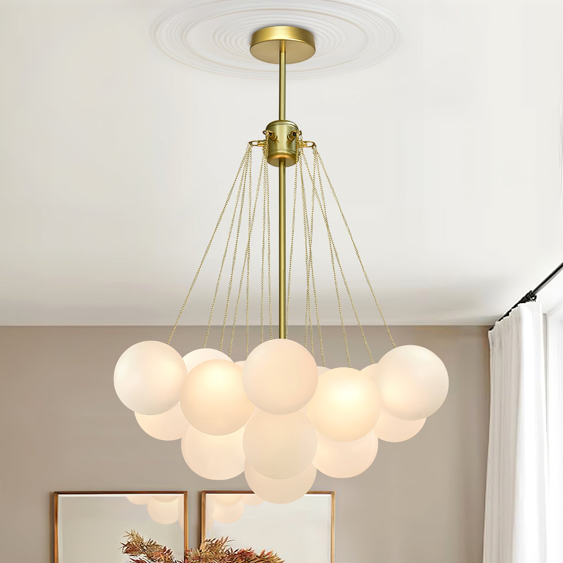 Bubble Chandelier - Blowlighting