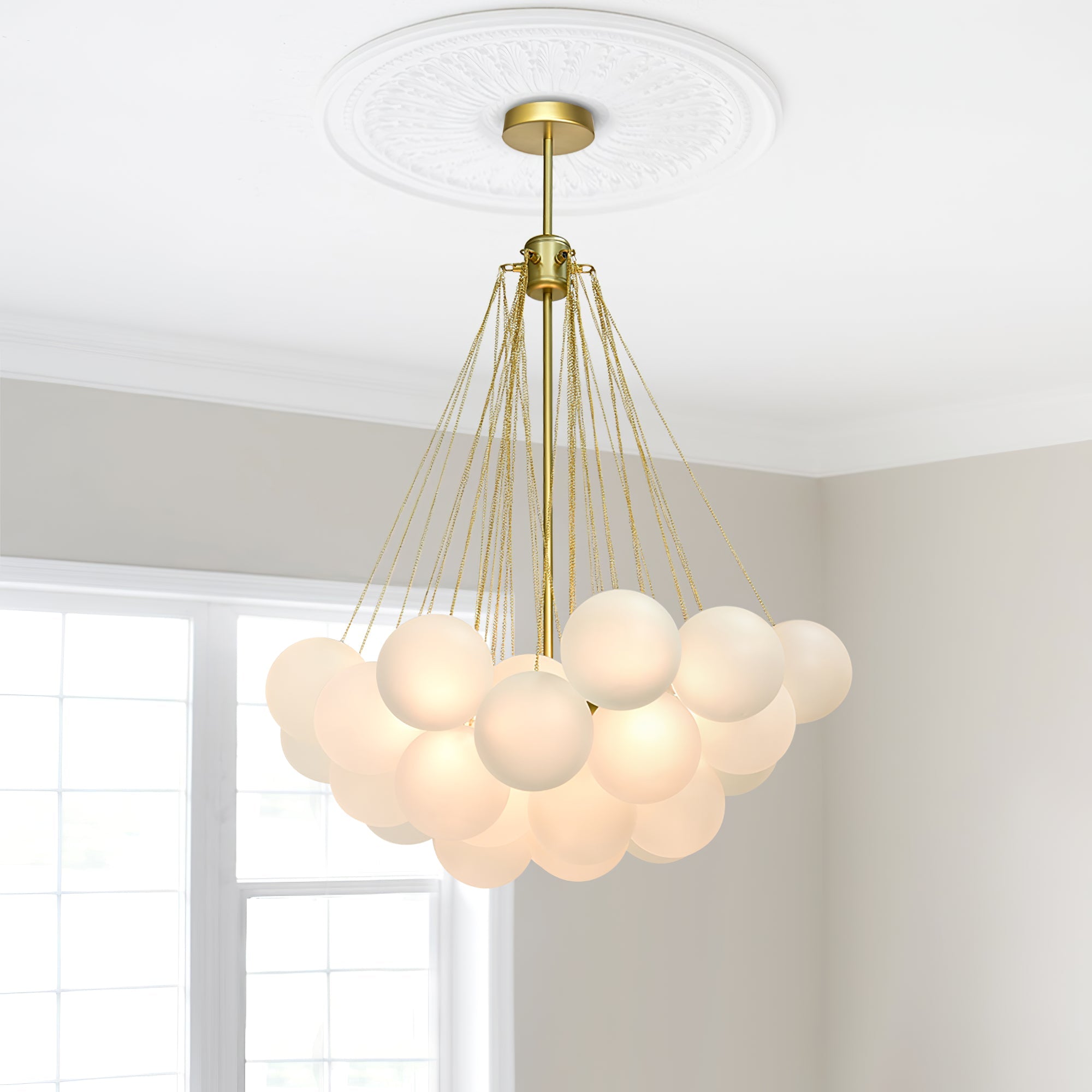 Bubble Chandelier - Blowlighting