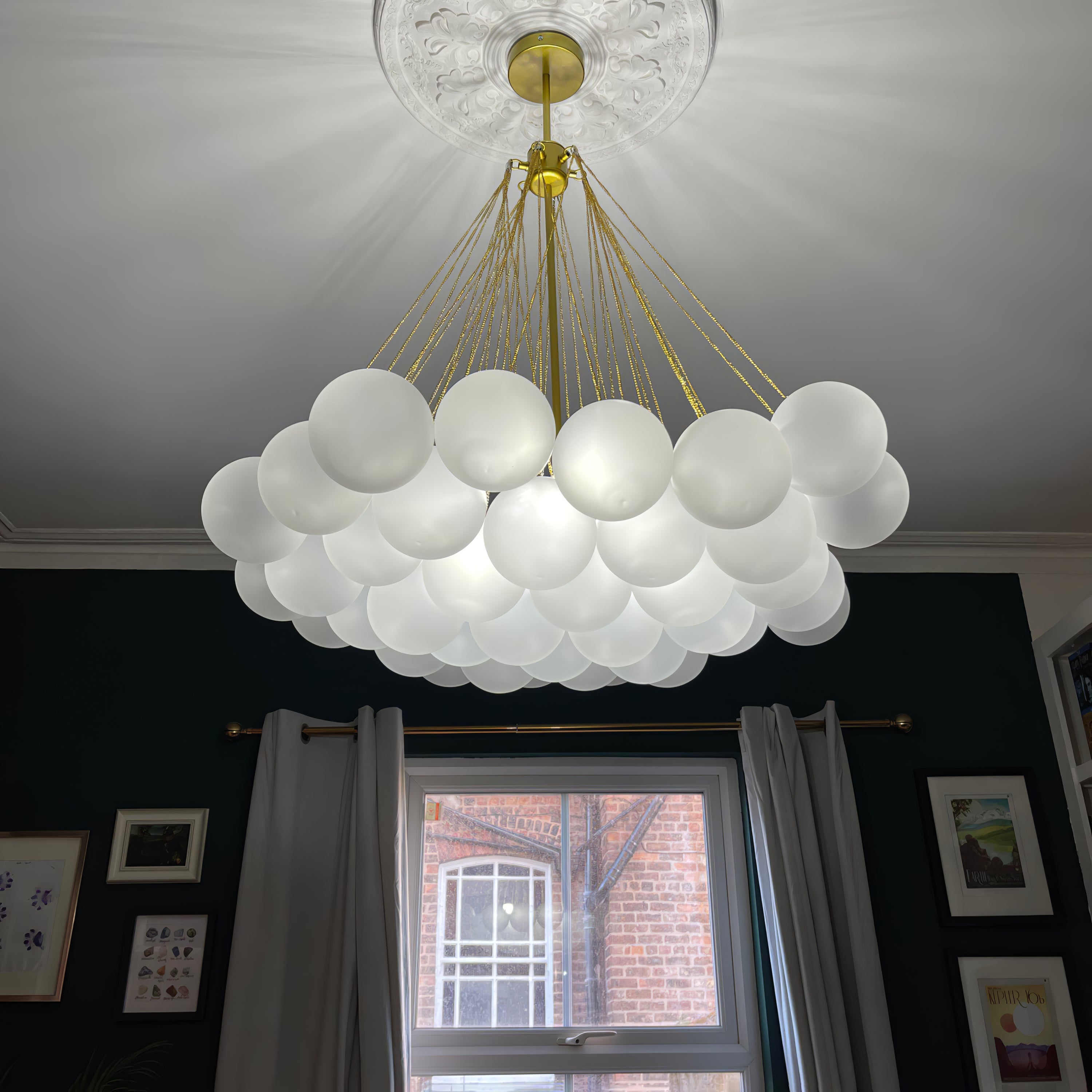Bubble Chandelier - Blowlighting
