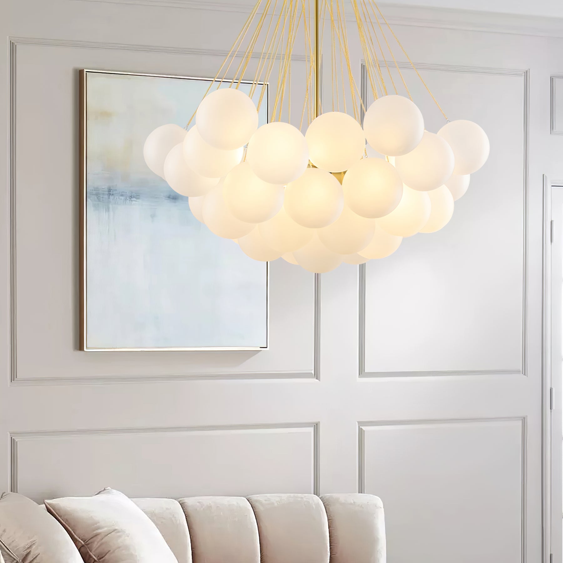 Bubble Chandelier - Blowlighting