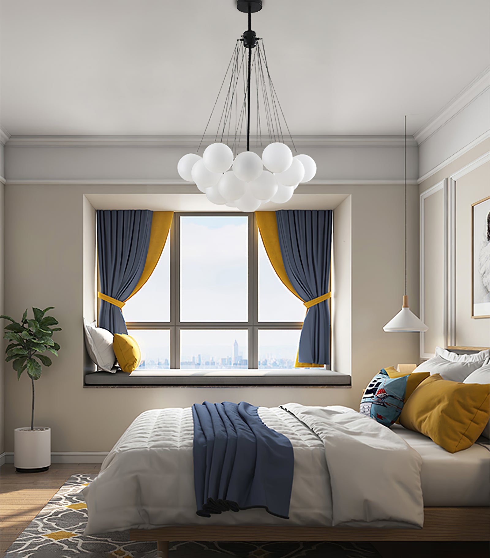 Bubble Chandelier - Blowlighting