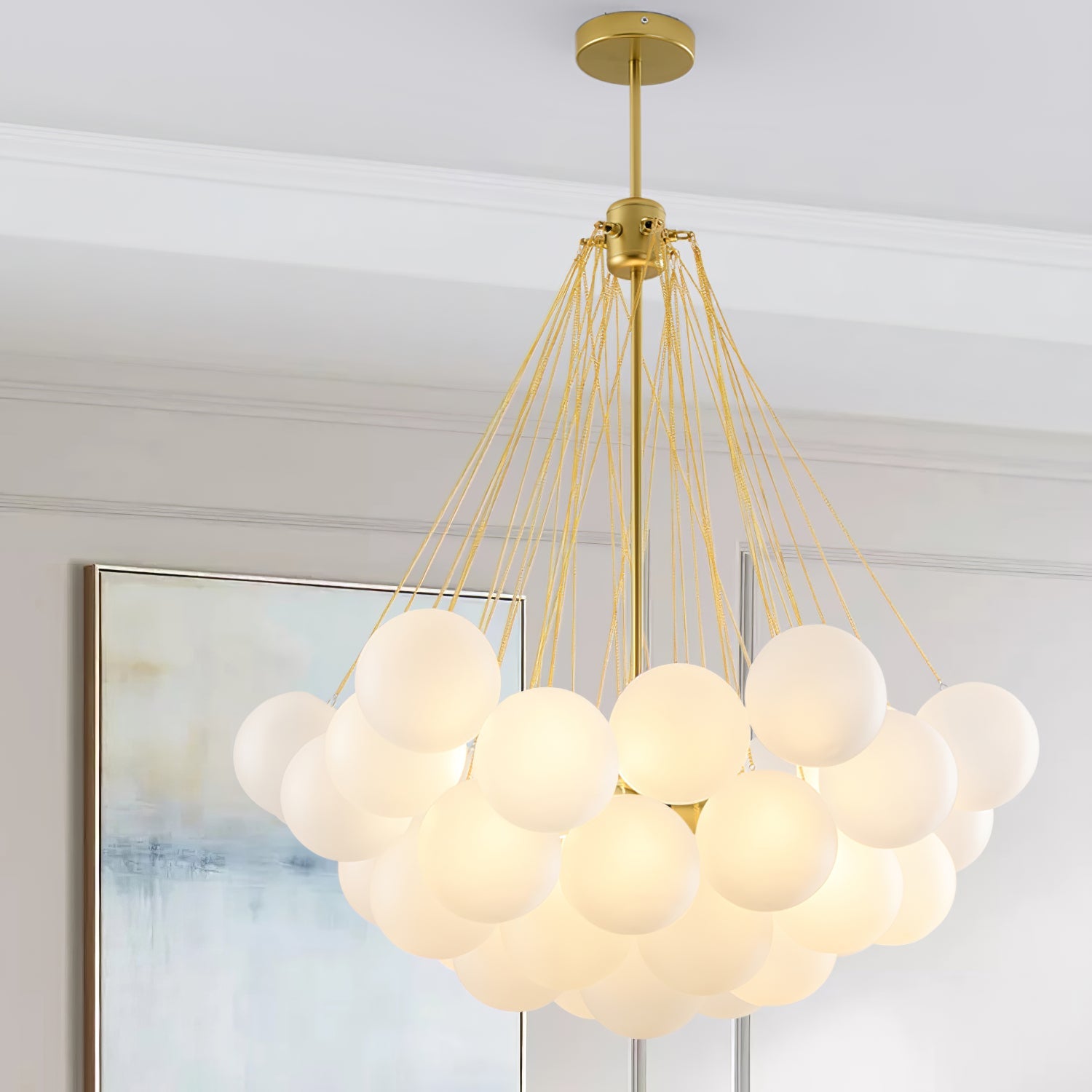 Bubble Chandelier - Blowlighting