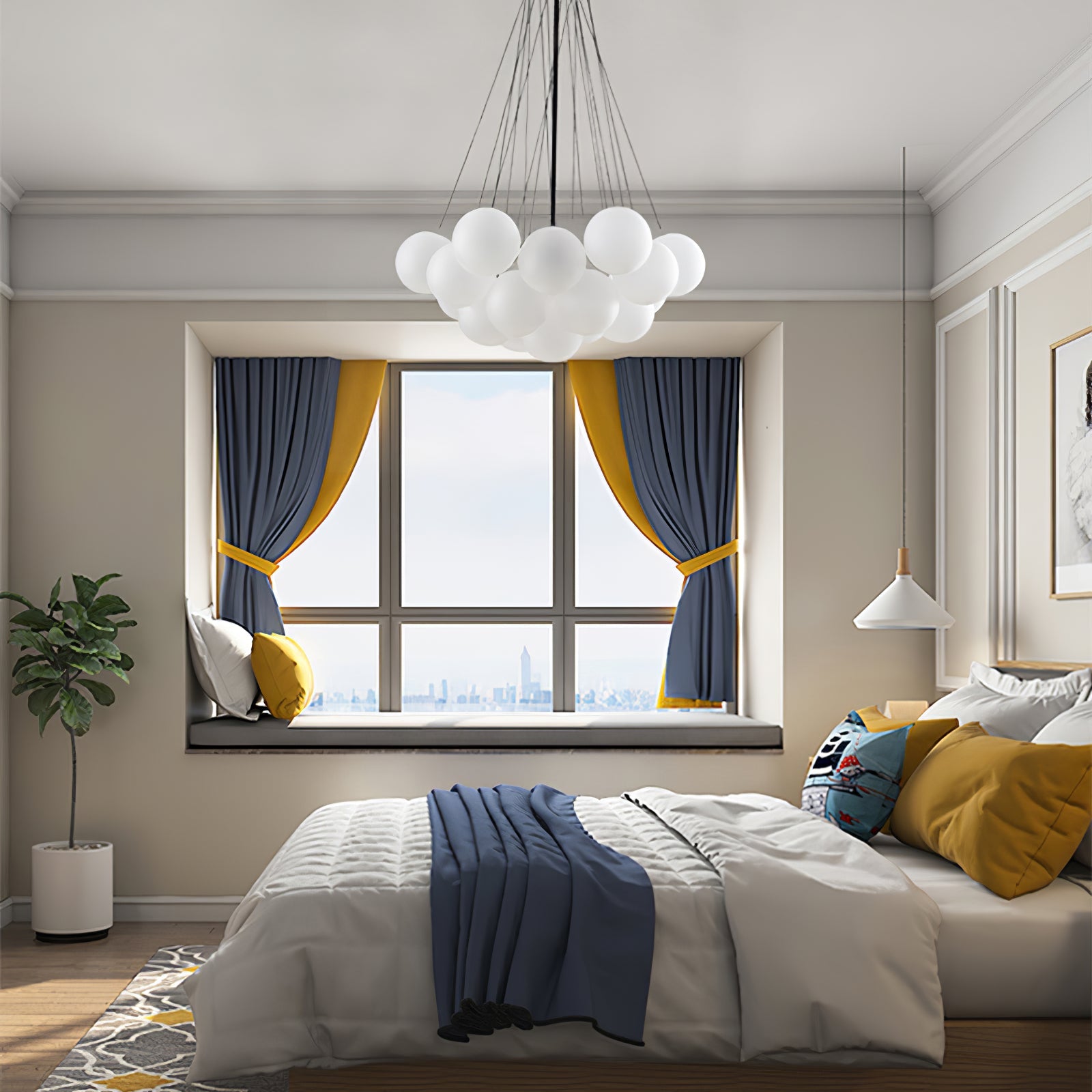 Bubble Chandelier - Blowlighting