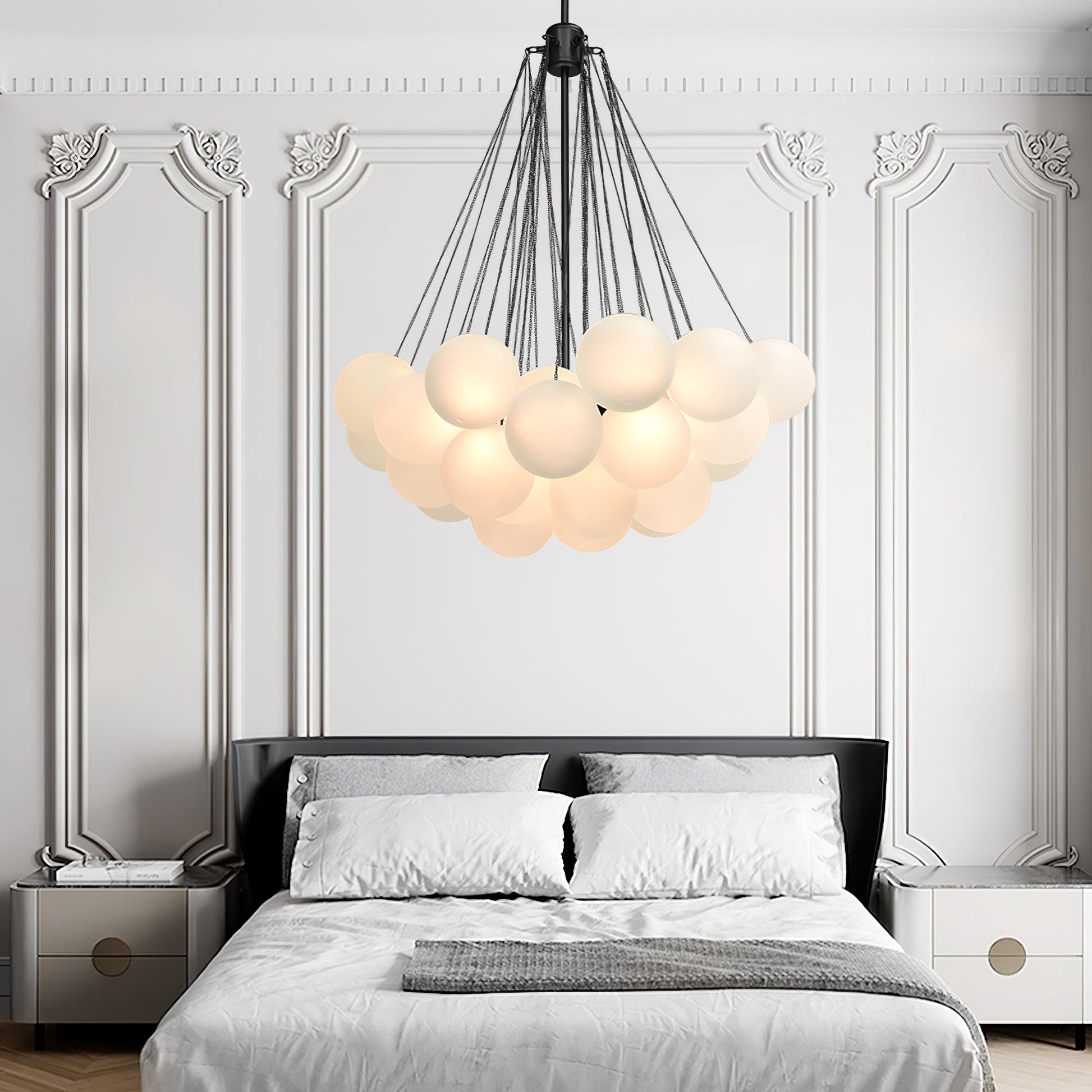 Bubble Chandelier - Blowlighting