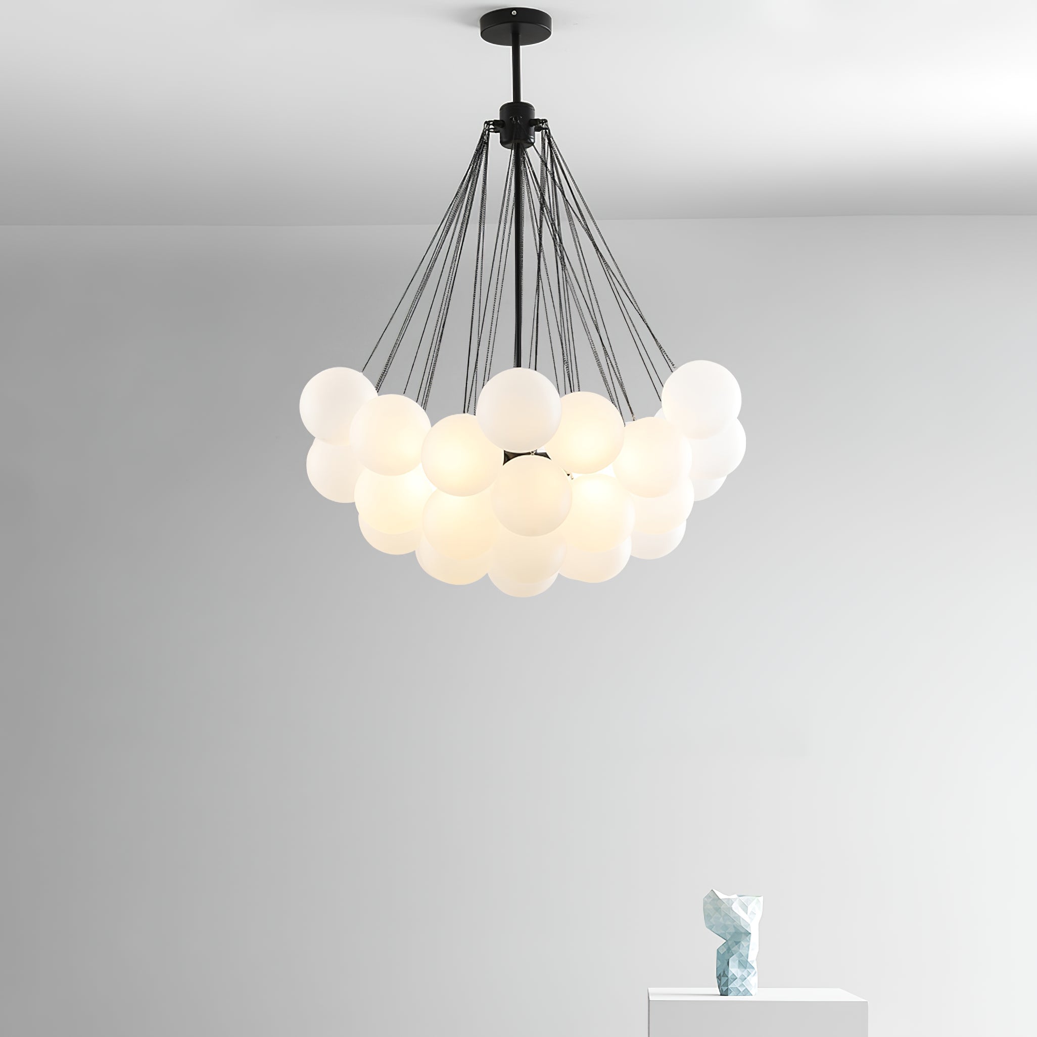 Bubble Chandelier - Blowlighting