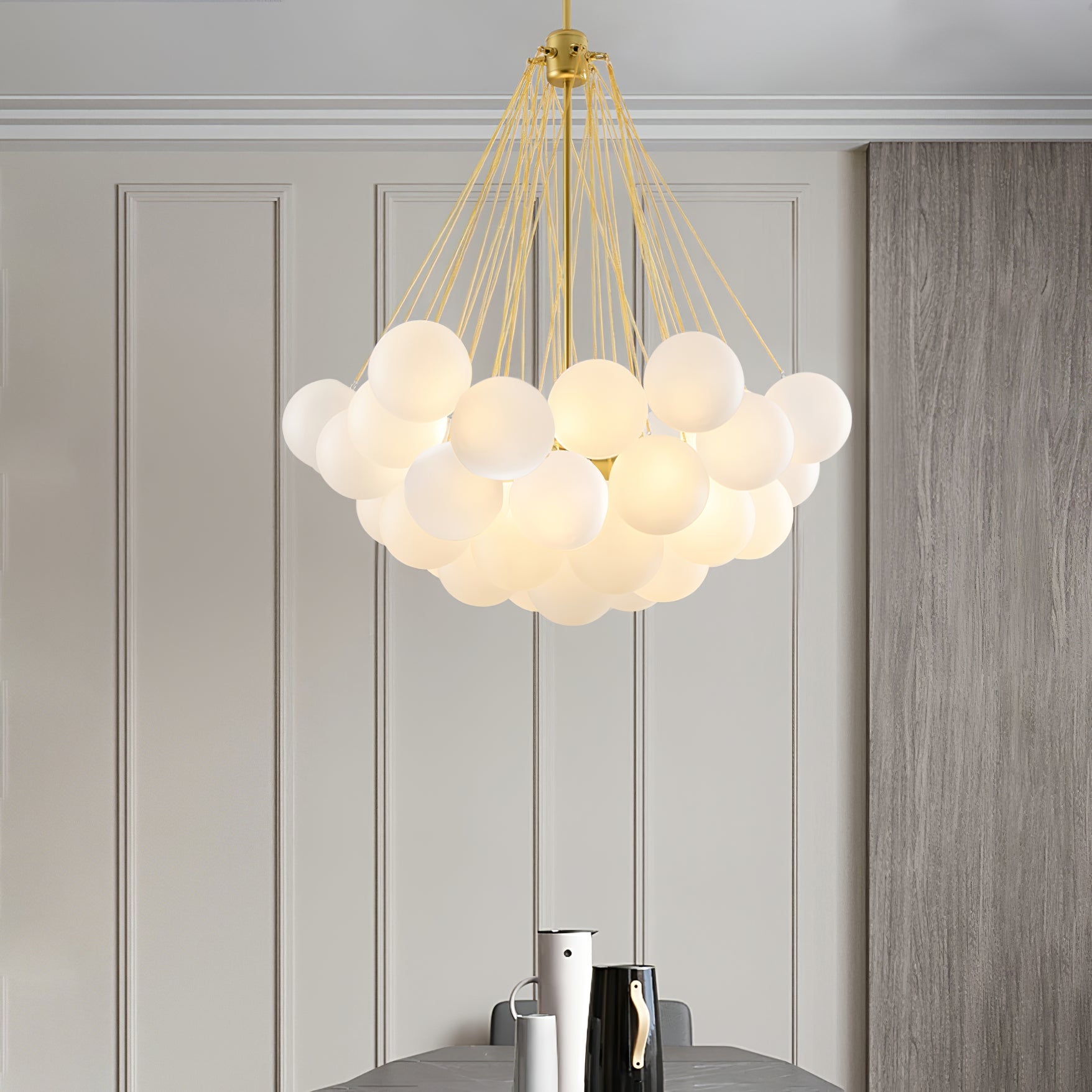 Bubble Chandelier - Blowlighting